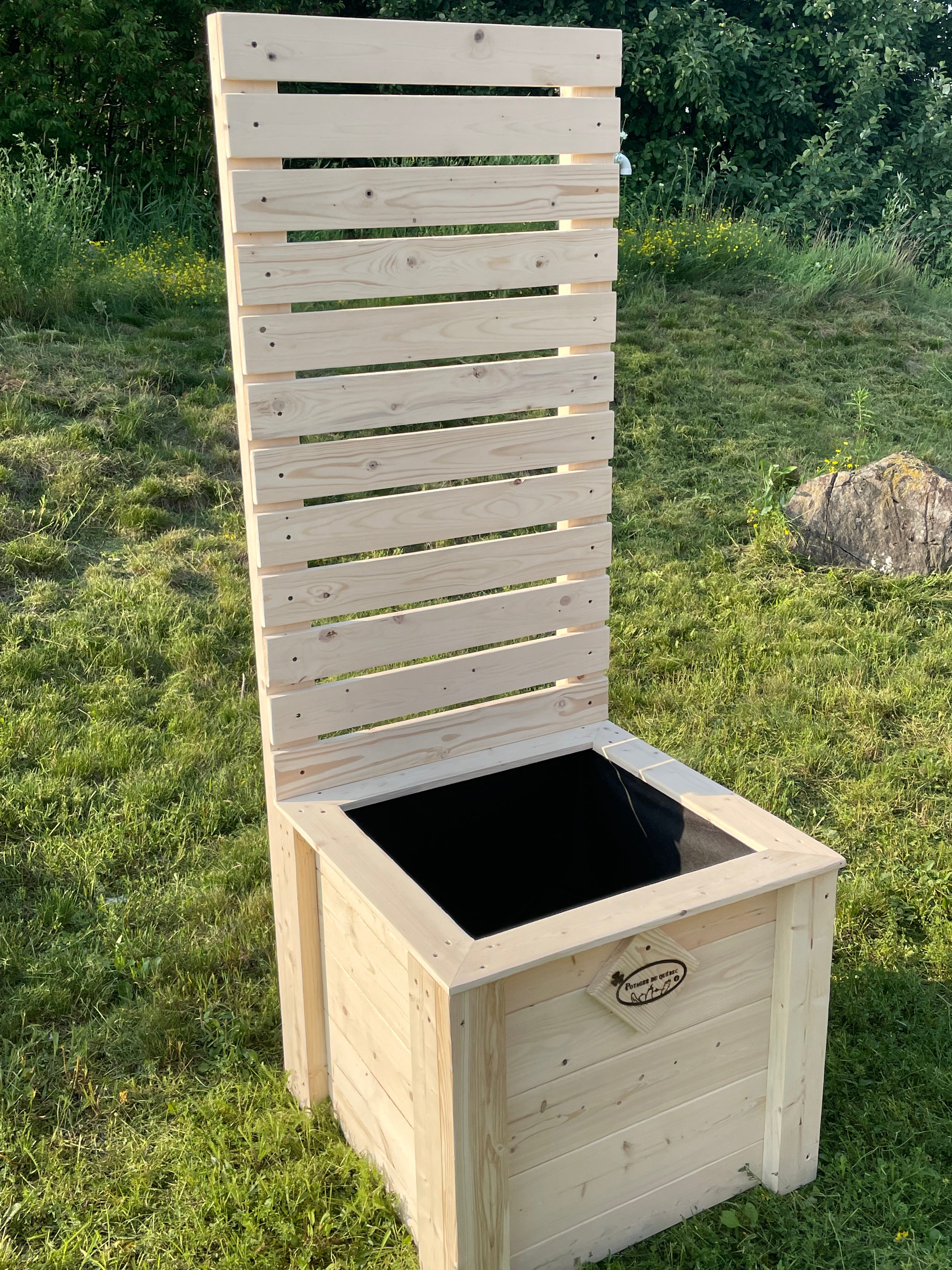 Bac au sol collection rustique intimité (petit)