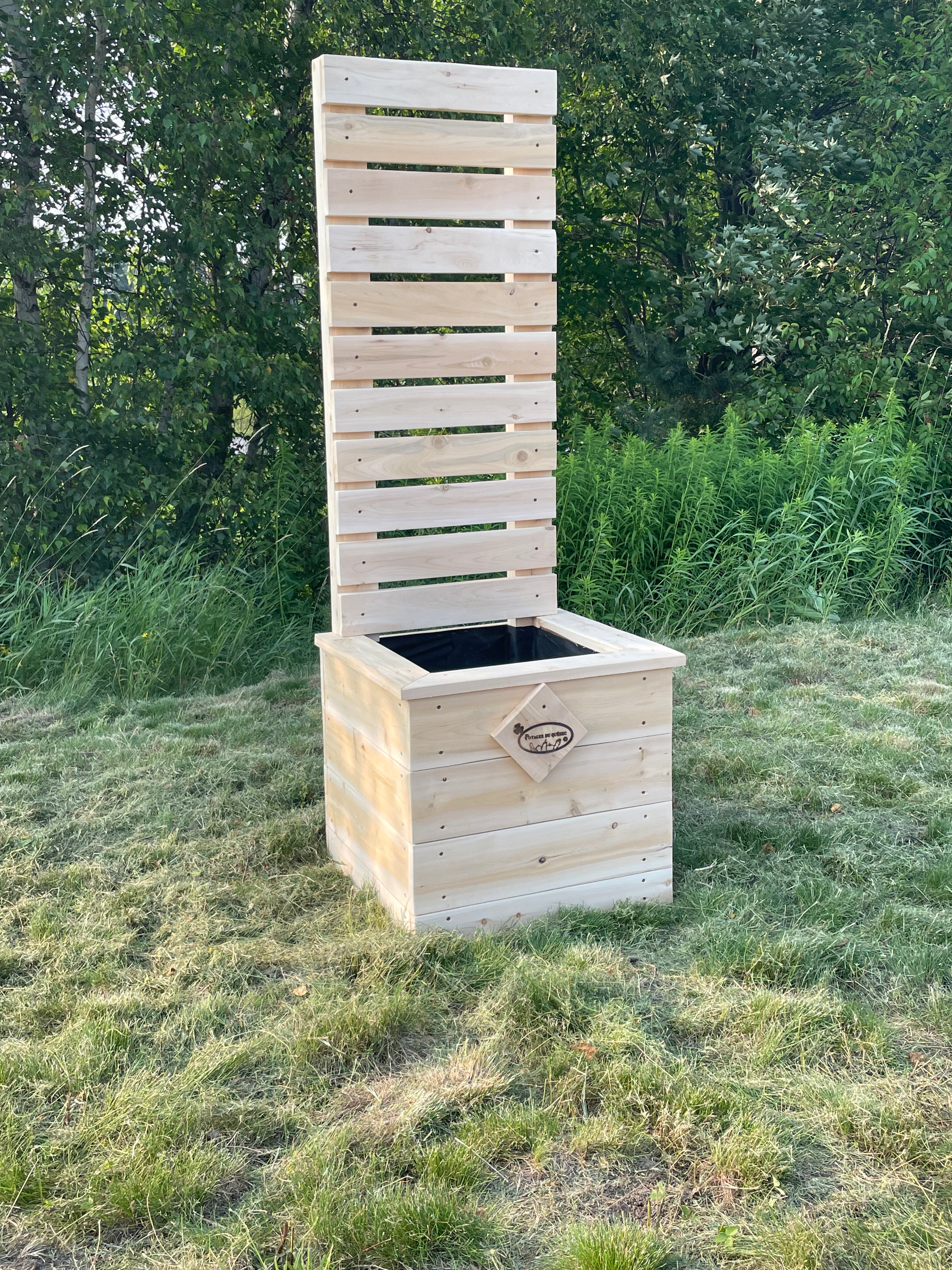 Bac au sol collection bloc intimité (petit)