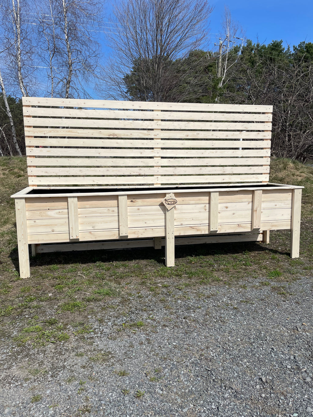 Bac à jardin collection rustique intimité (énorme)