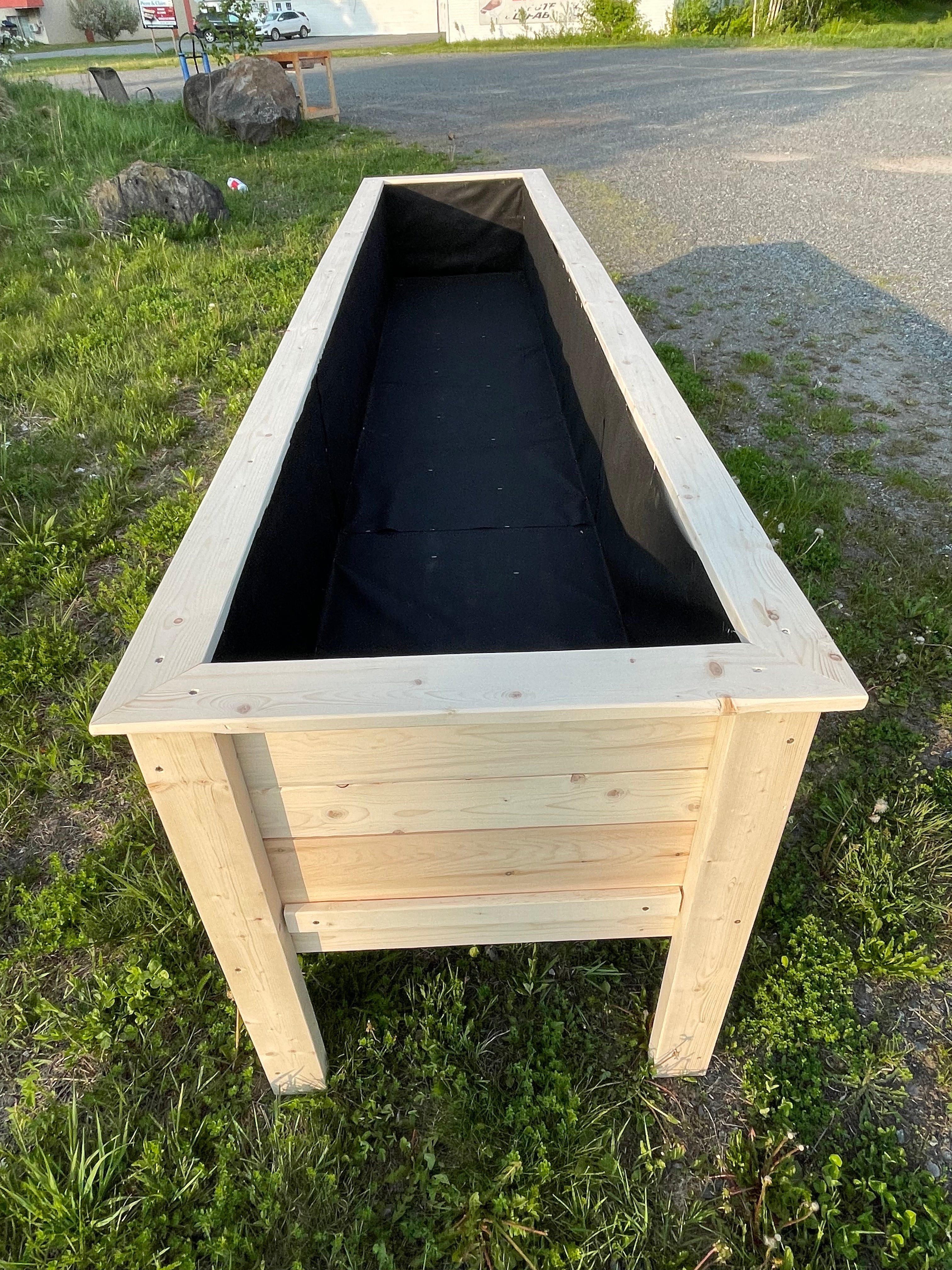 Bac à jardin collection rustique (énorme)