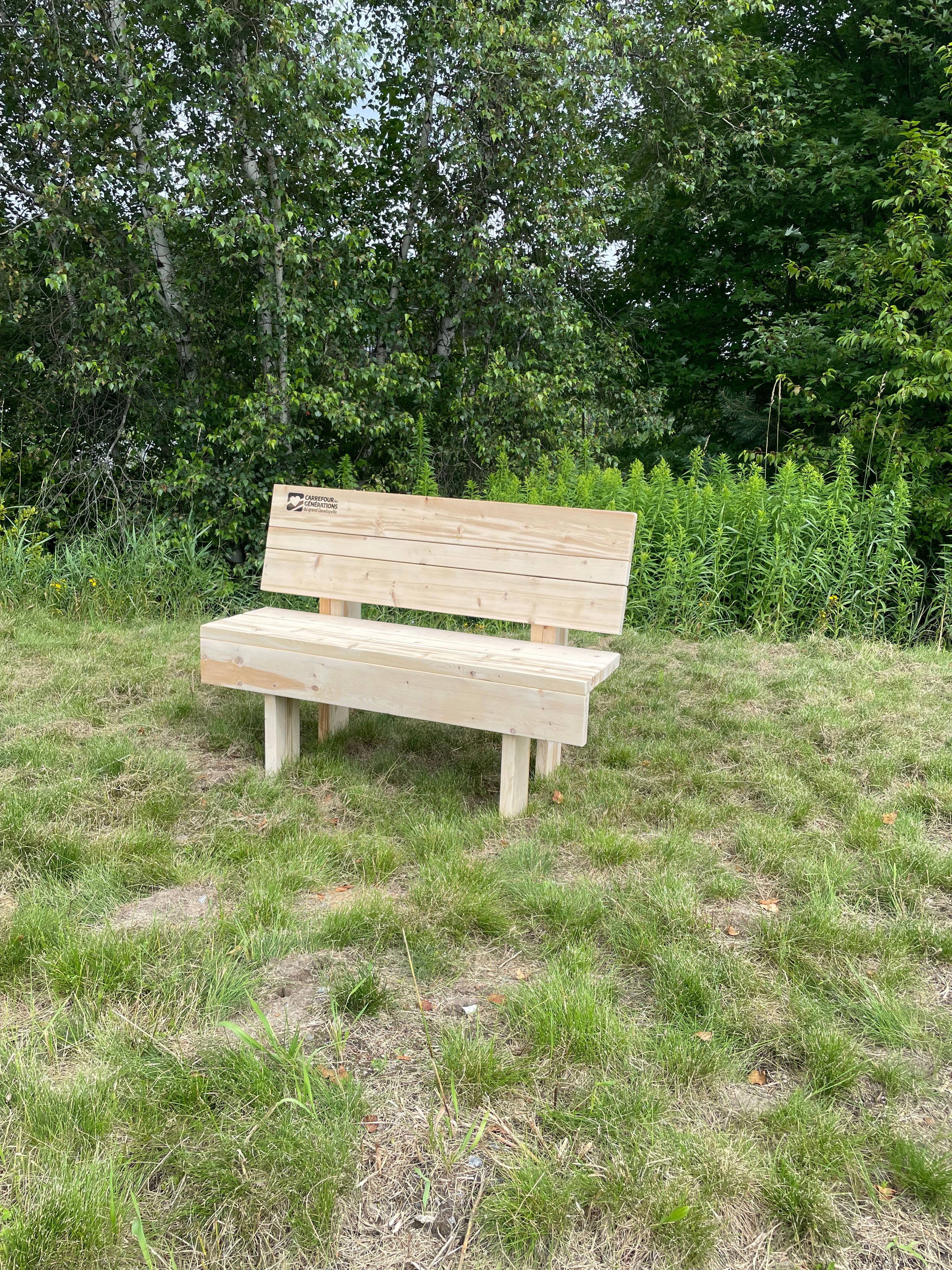 Banc de parc 48''