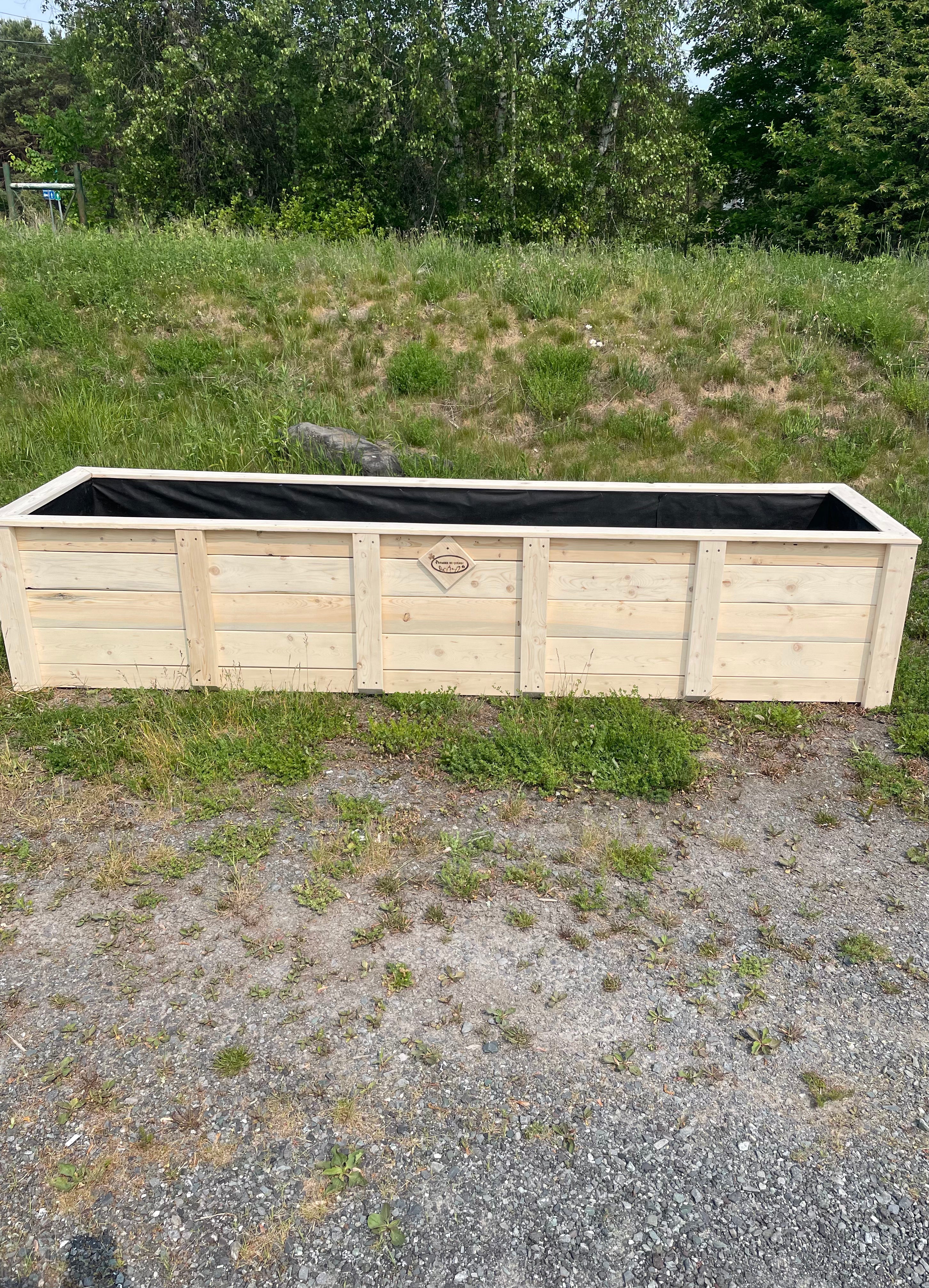 Bac au sol collection rustique (énorme)