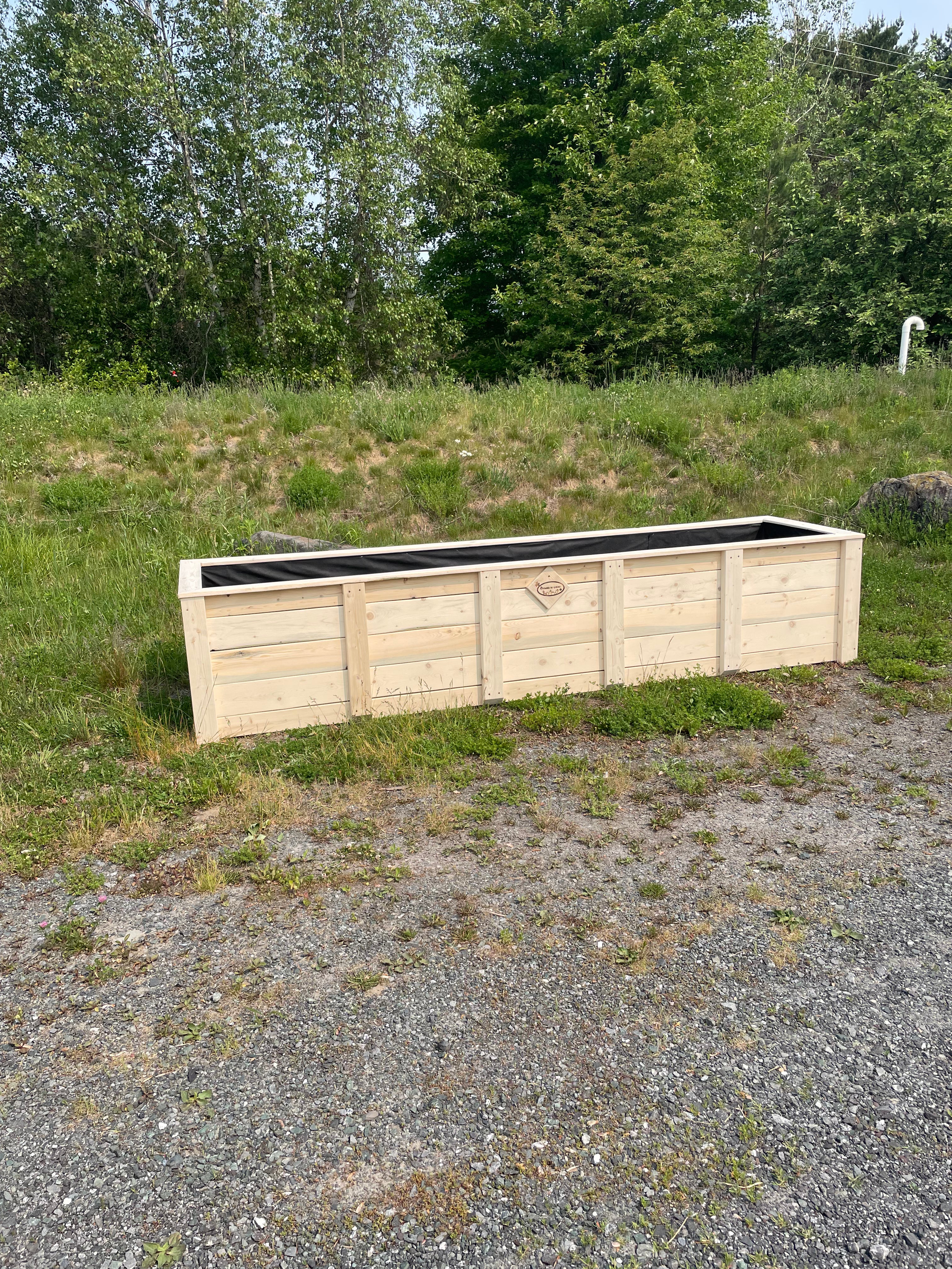 Bac au sol collection rustique (énorme)