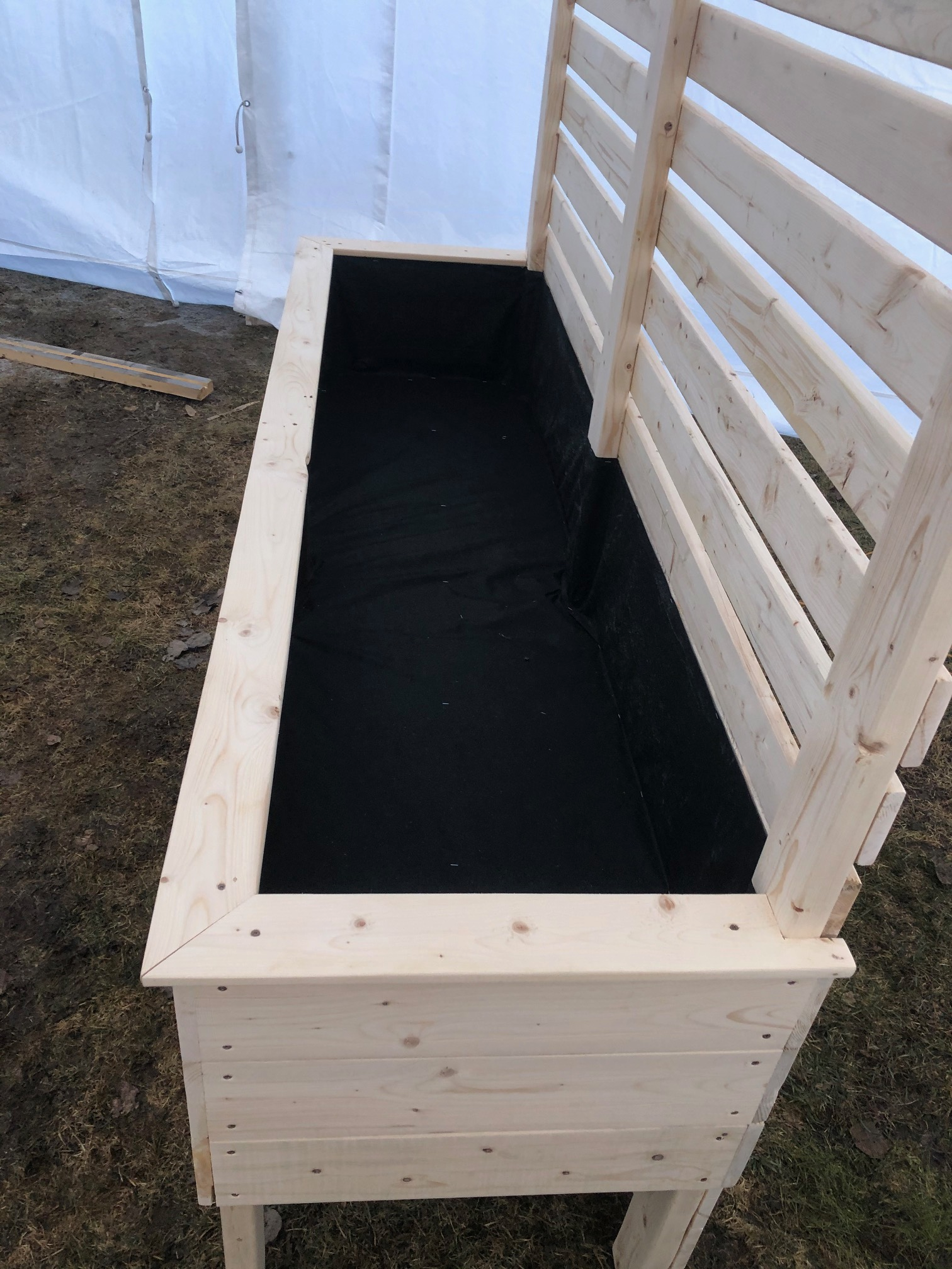 Bac à jardin collection bloc (très grande intimité)