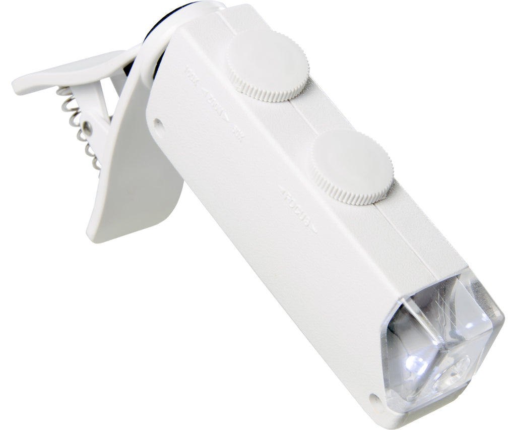 Microscope illuminated active eye 60x-100x