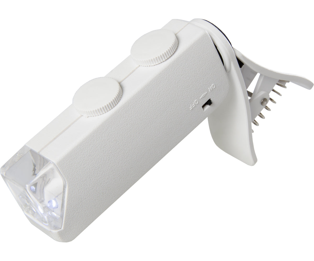 Microscope illuminated active eye 60x-100x