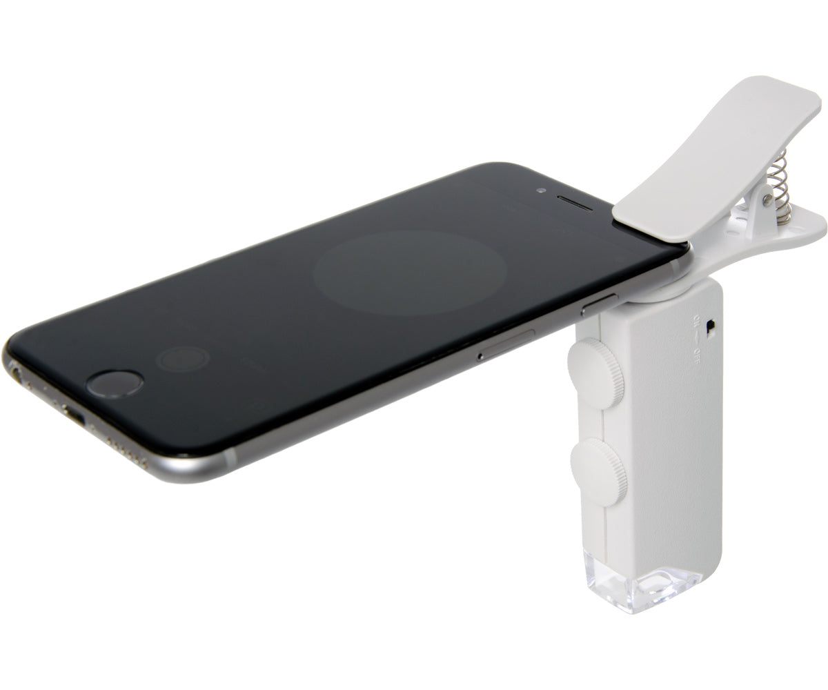 Microscope illuminated active eye 60x-100x