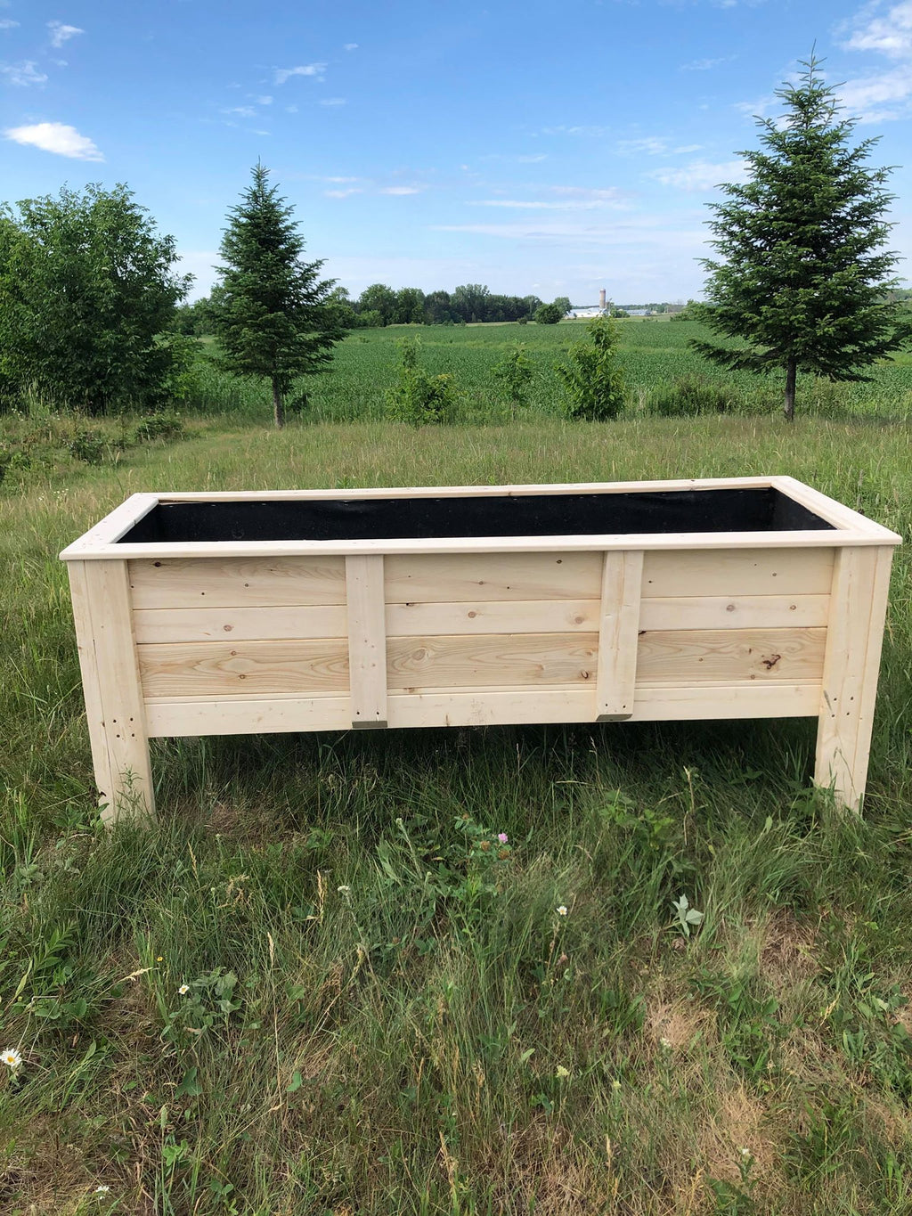 Bac à jardin collection rustique (grand)