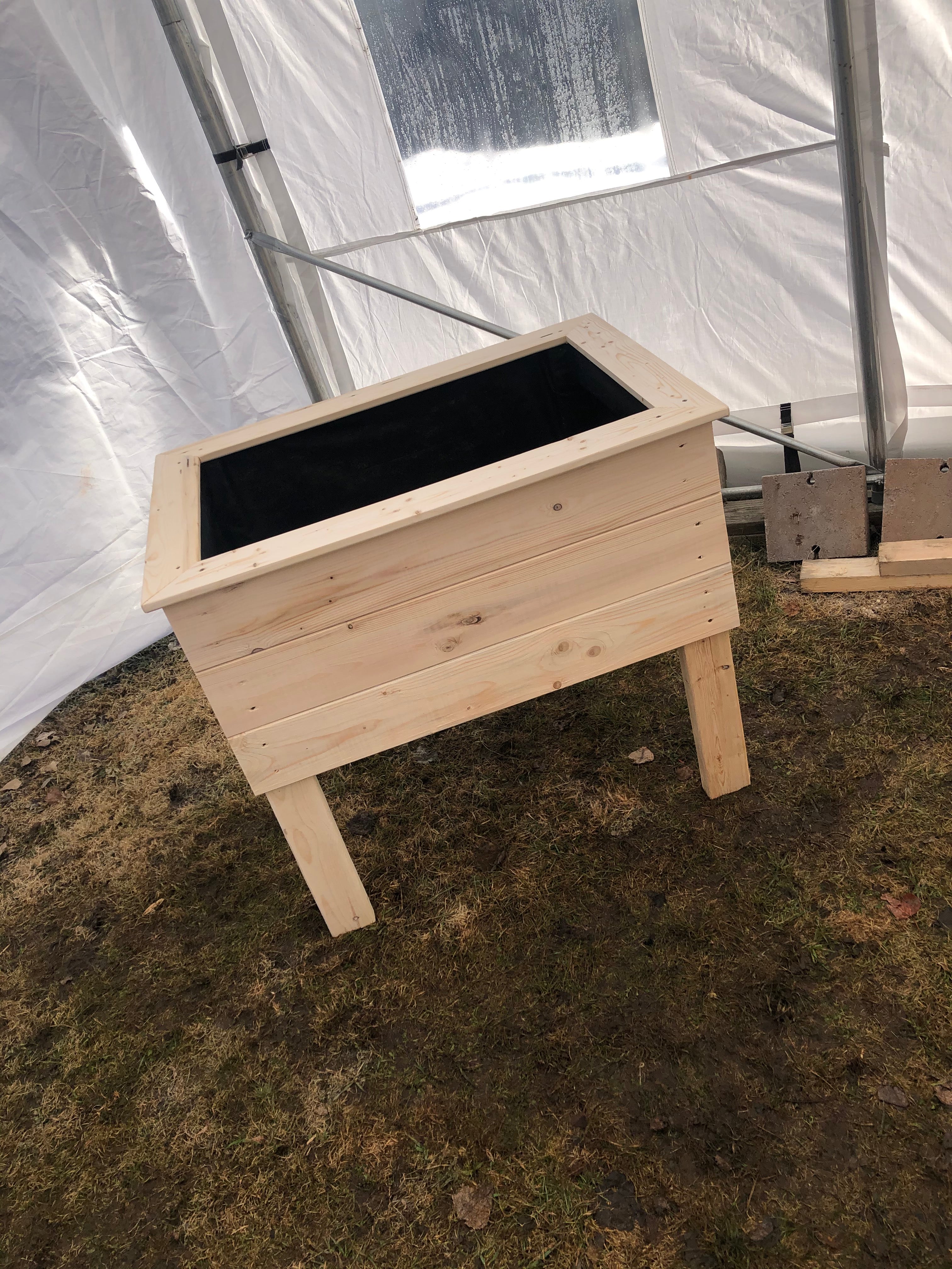 Bac à jardin collection bloc (moyen)