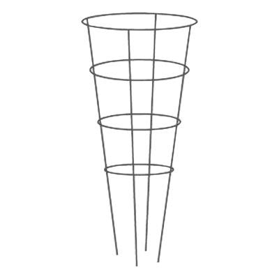 Cage à tomate en acier galvanisé ou vert foncé 42''