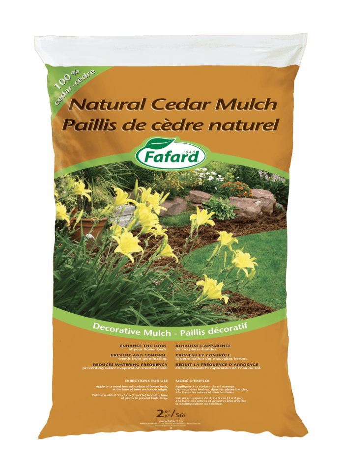 Paillis de cèdre naturel