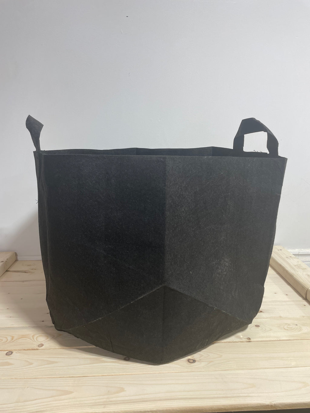 Pot en tissu recyclé 35 gallons / 127 Litres - Noir