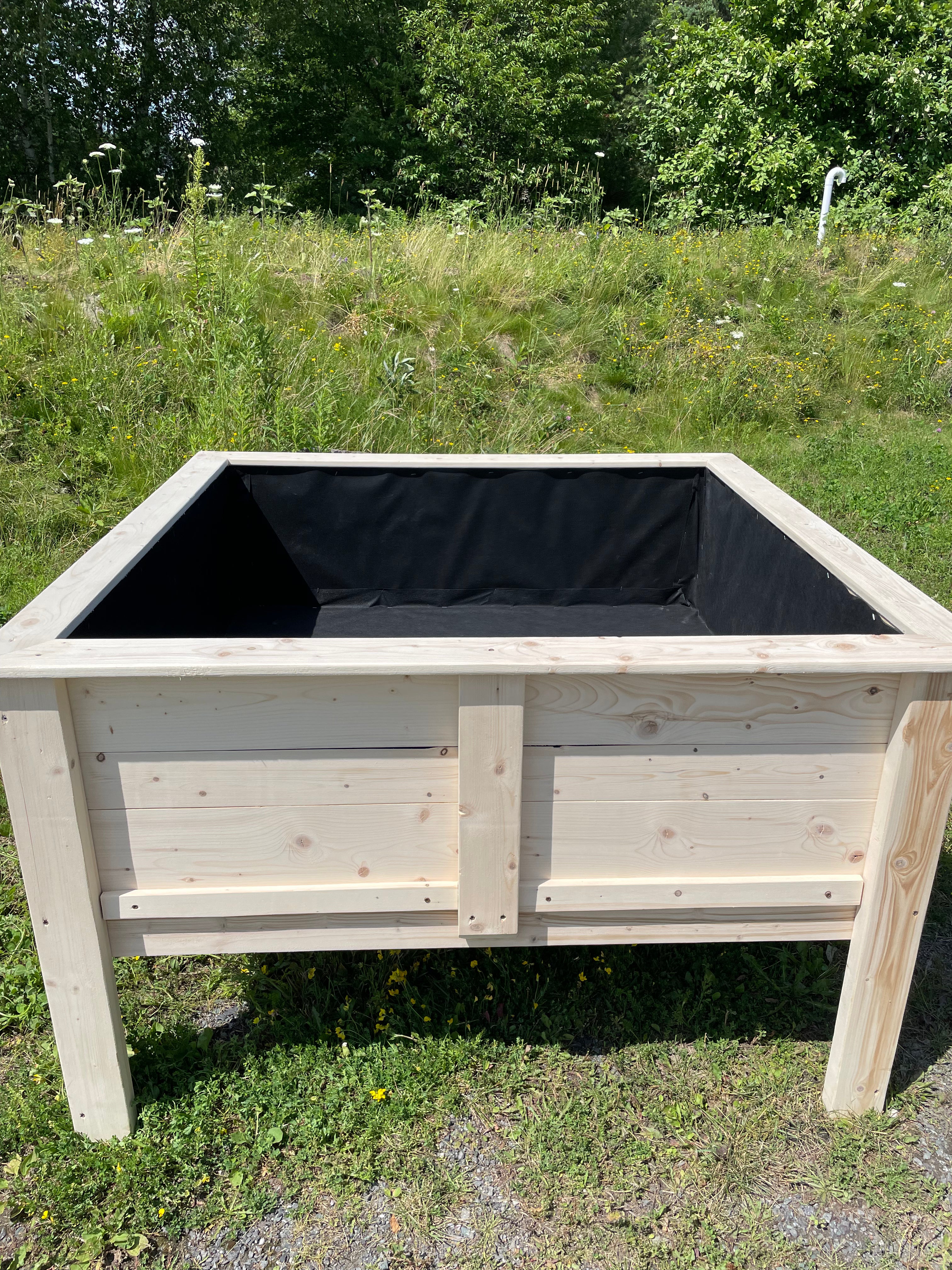 Bac à jardin collection rustique (standard carré)