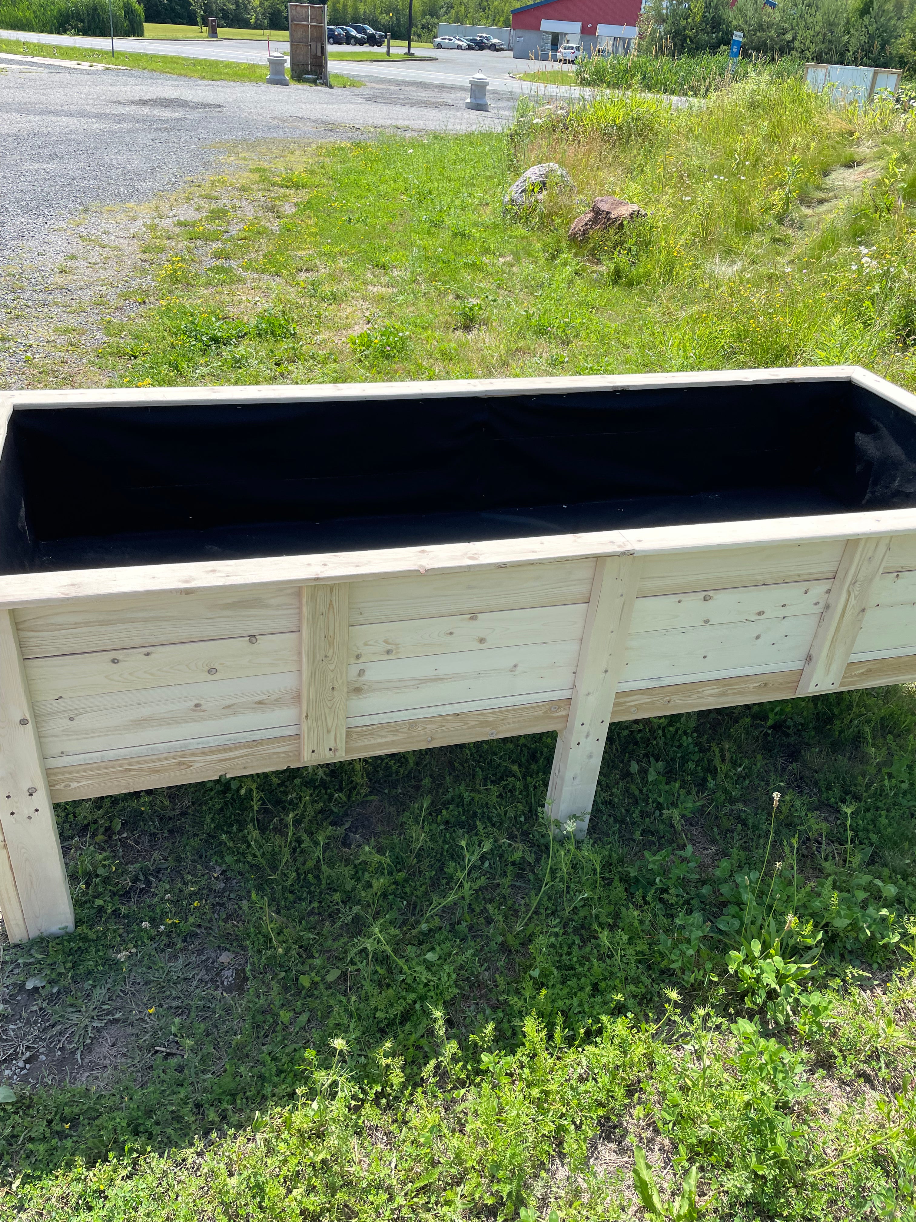 Bac à jardin collection rustique (très grand large)