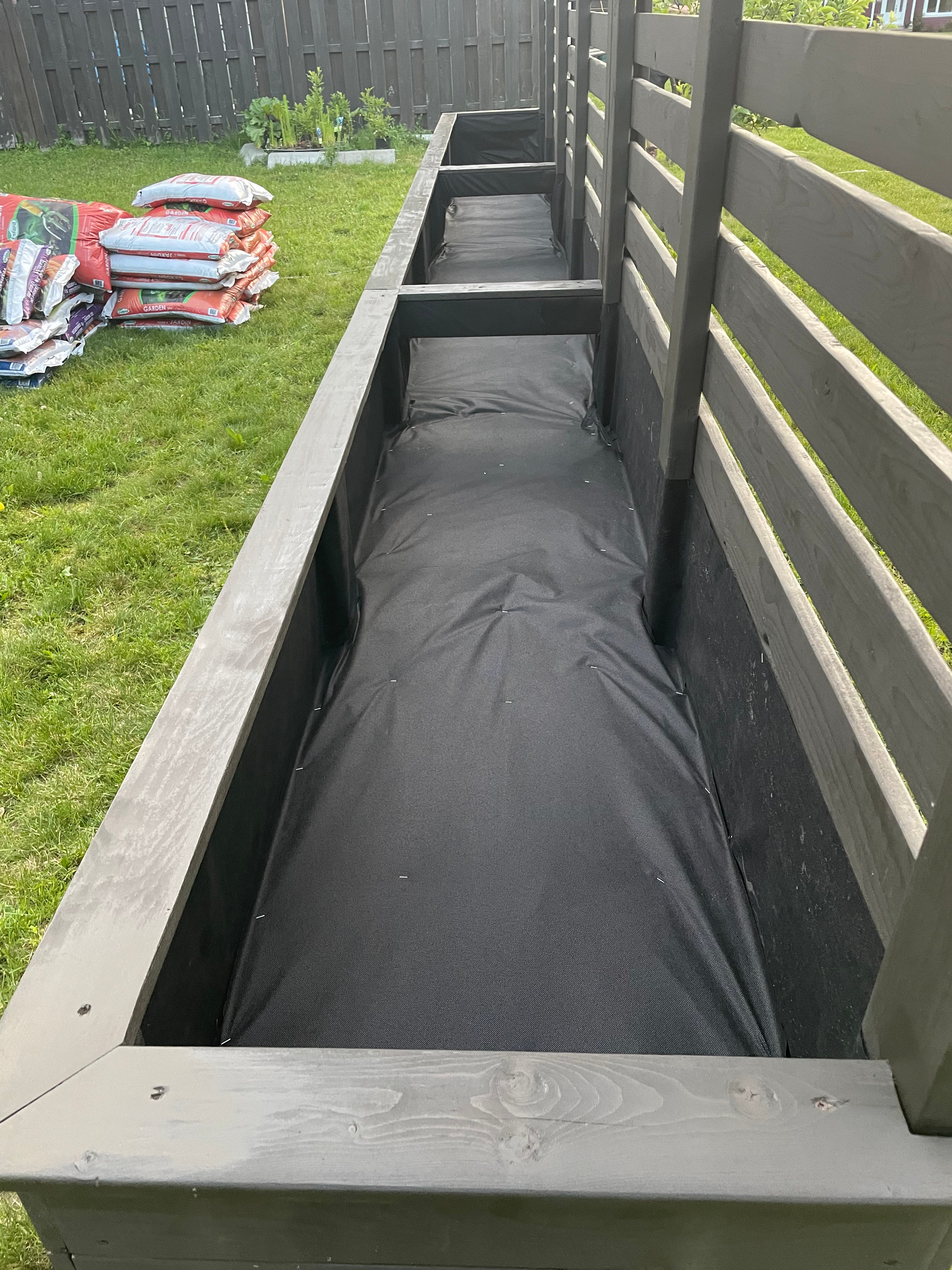 Clôture à jardin collection bloc 21 pieds/ 252’’