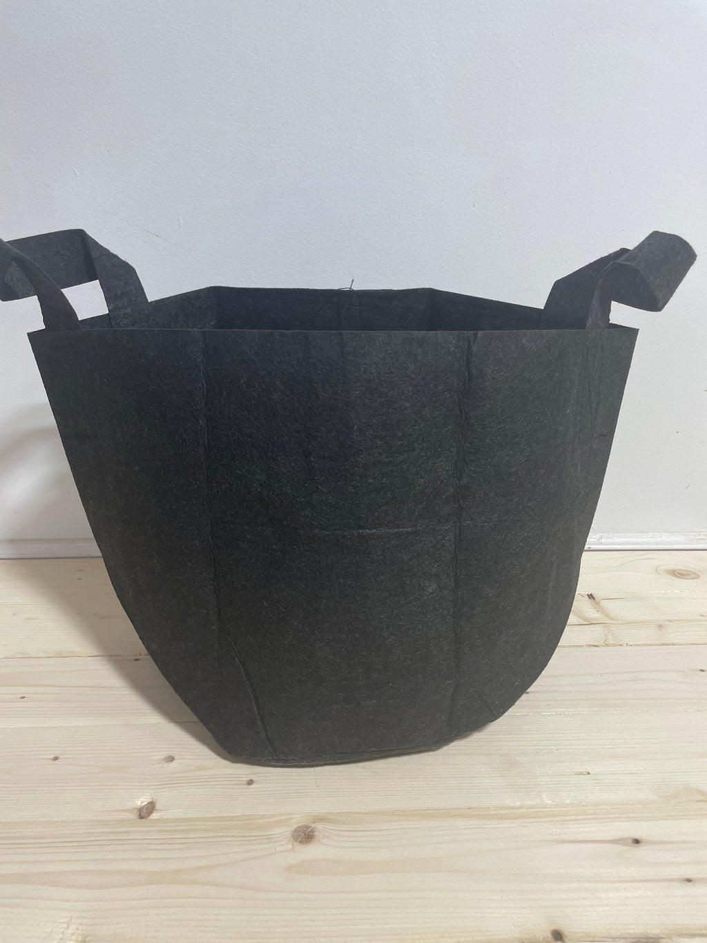 Pot en tissu recyclé 7 gallons / 30 Litres - Noir