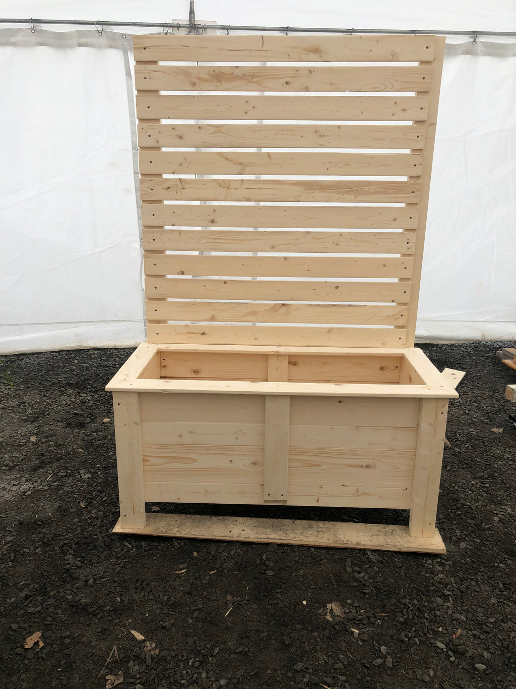 Clôture Rustique en Bac à jardin 12 pieds/ 144’’