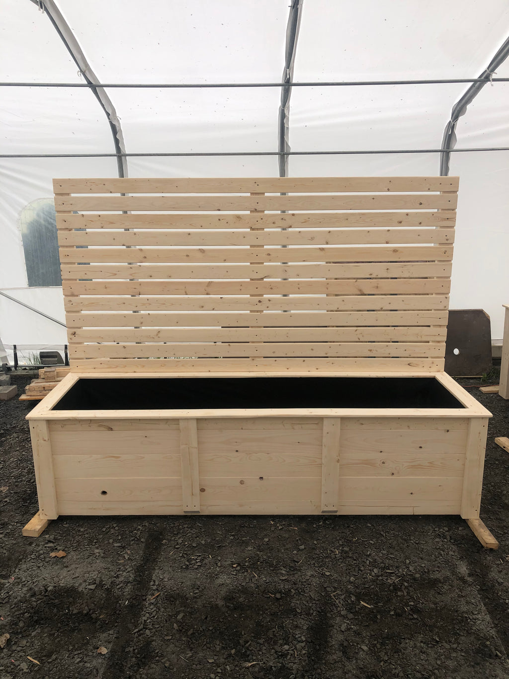 Bac au sol collection rustique intimité (très grand)