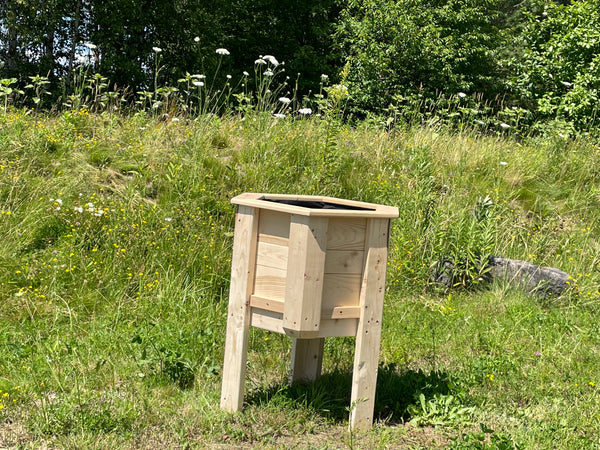 Bac à jardin collection rustique (hexagone)