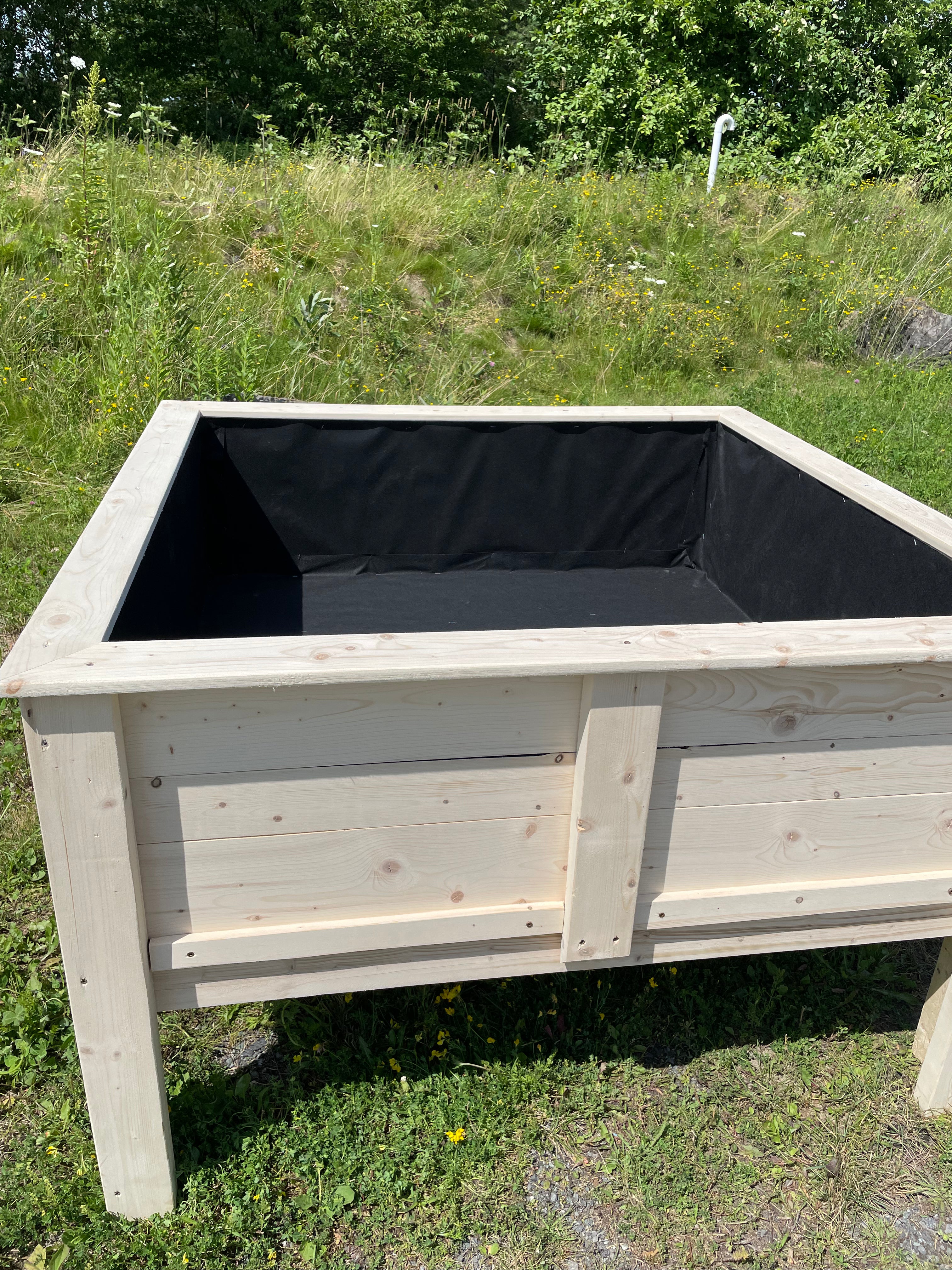 Bac à jardin collection rustique (standard carré)