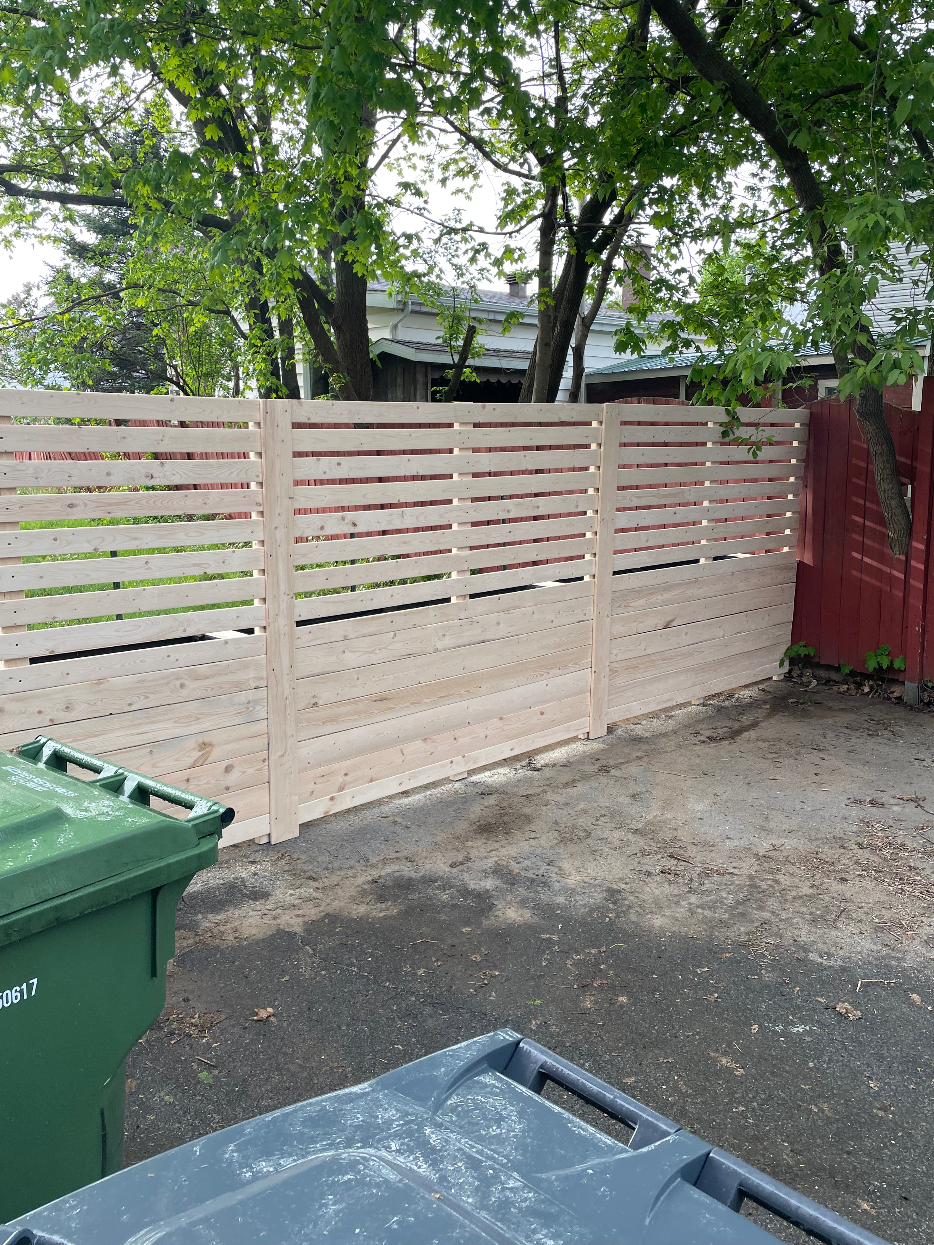 Clôture à jardin collection bloc 21 pieds/ 252’’