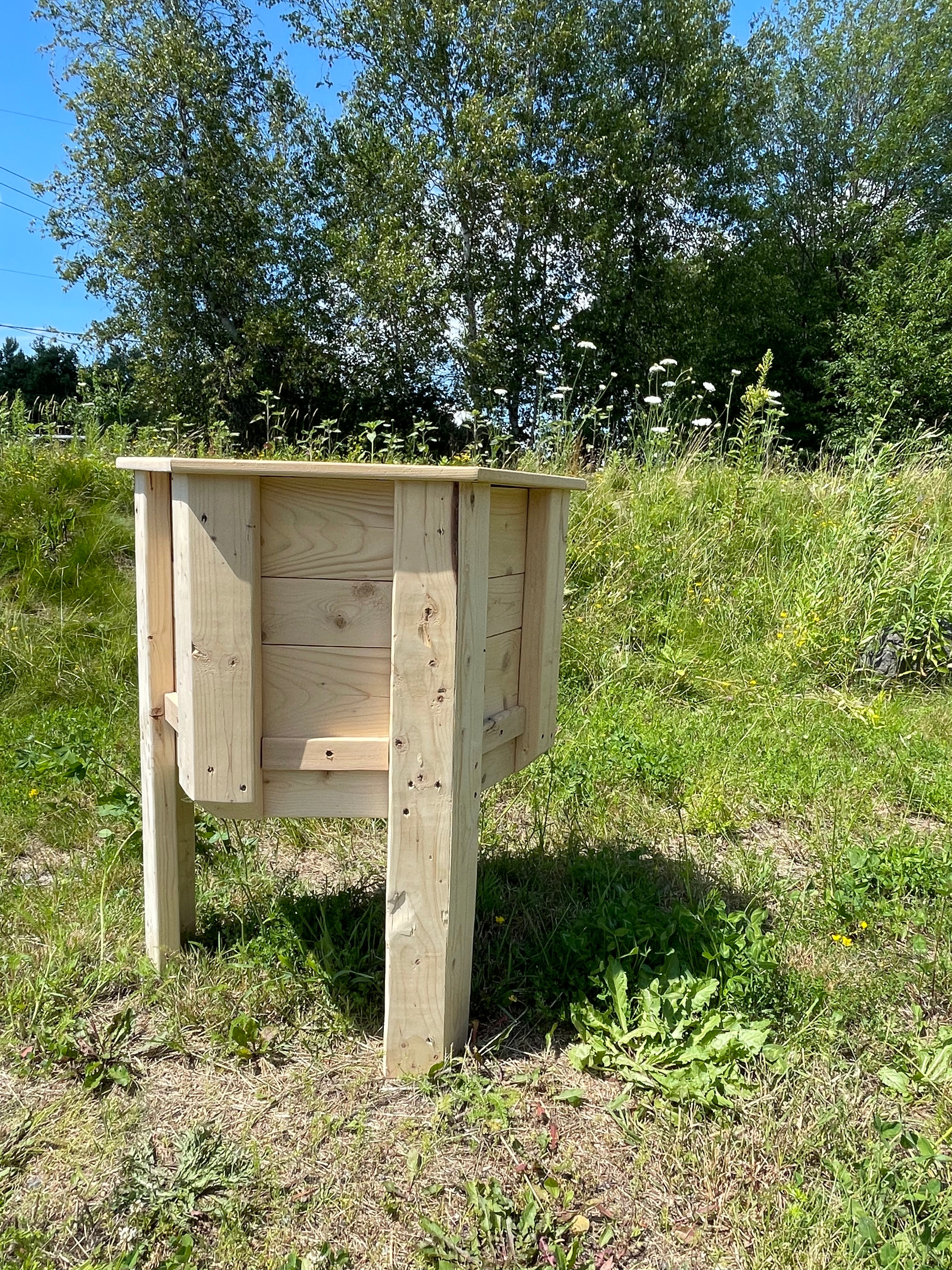 Bac à jardin collection rustique (hexagone)