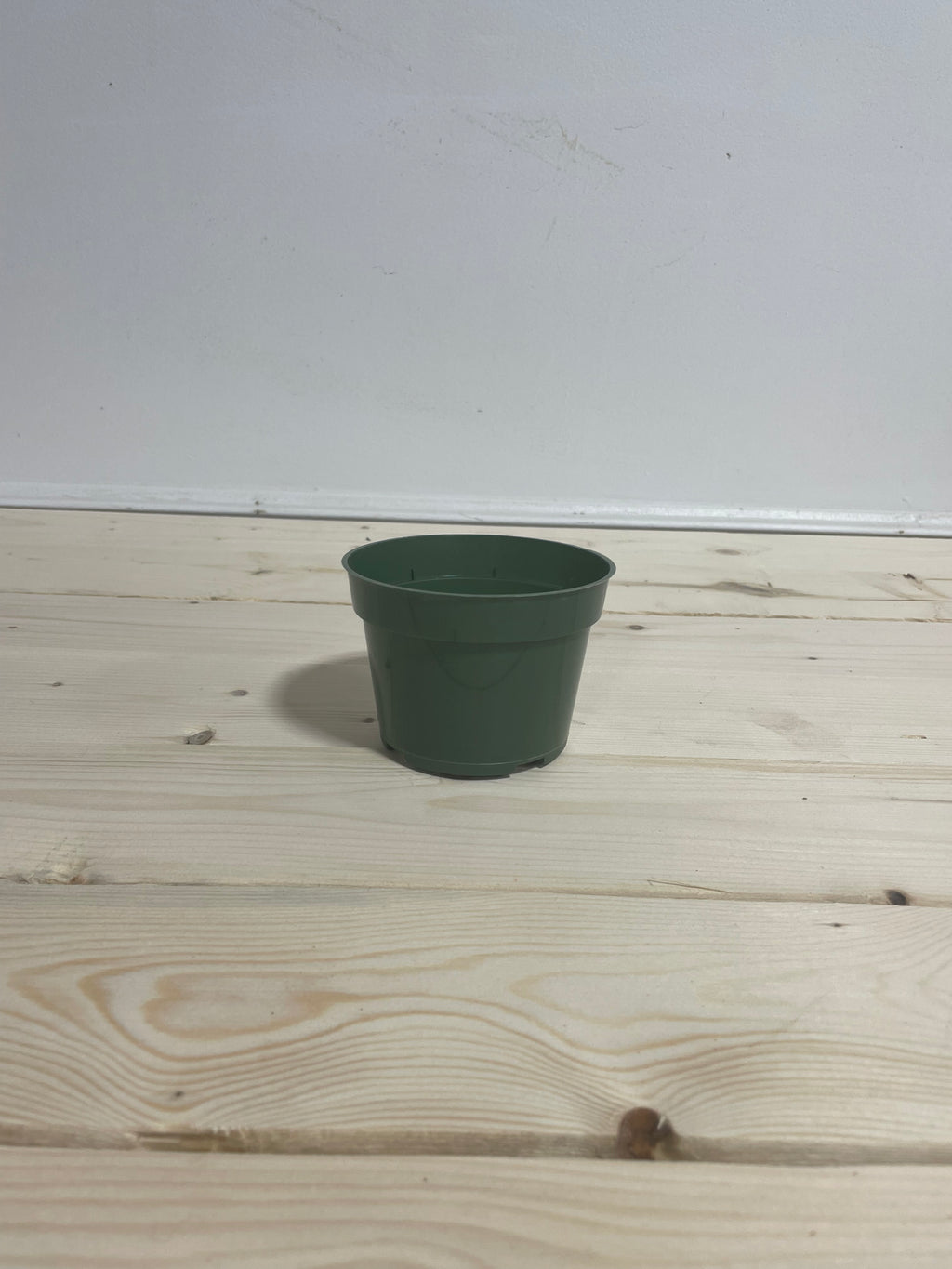 Pot en plastique vert 4''