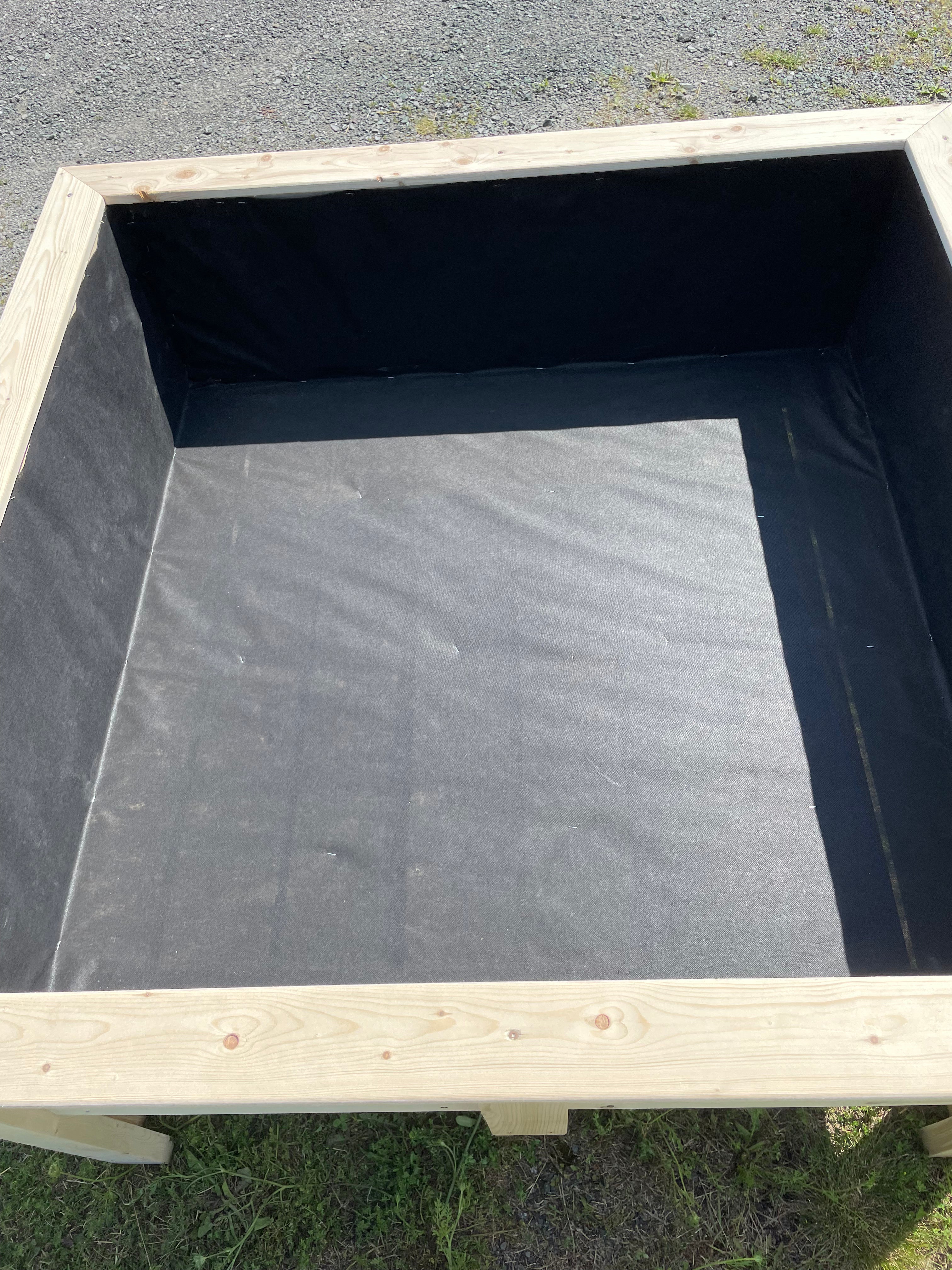 Bac à jardin collection rustique (standard carré)