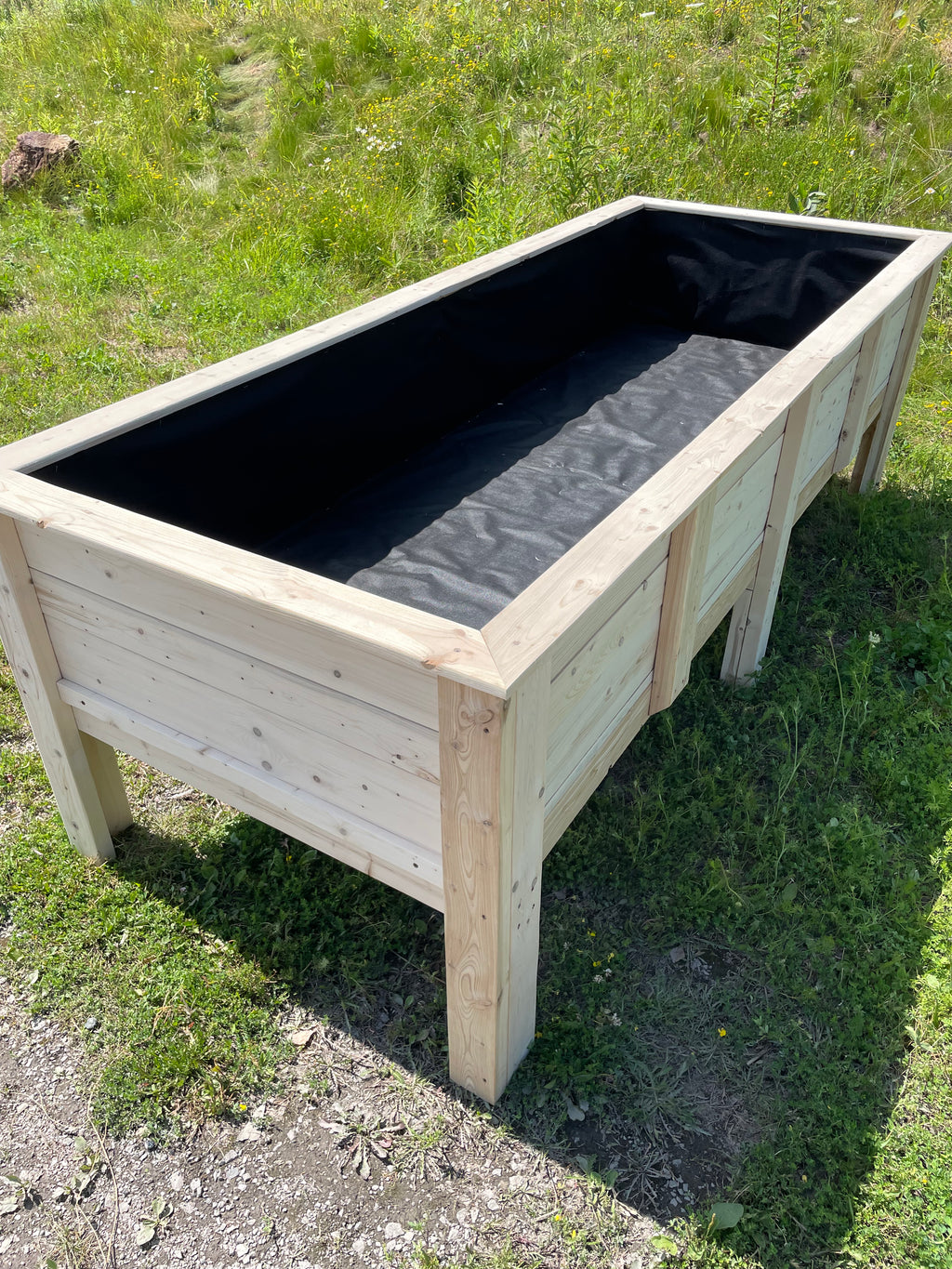 Bac à jardin collection rustique (très grand large)