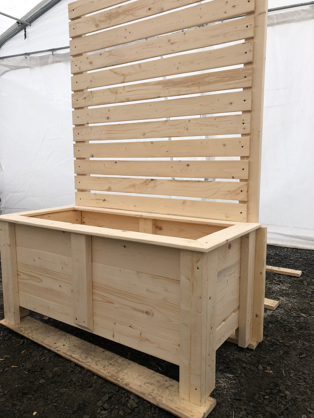 Clôture Rustique en Bac à jardin 12 pieds/ 144’’