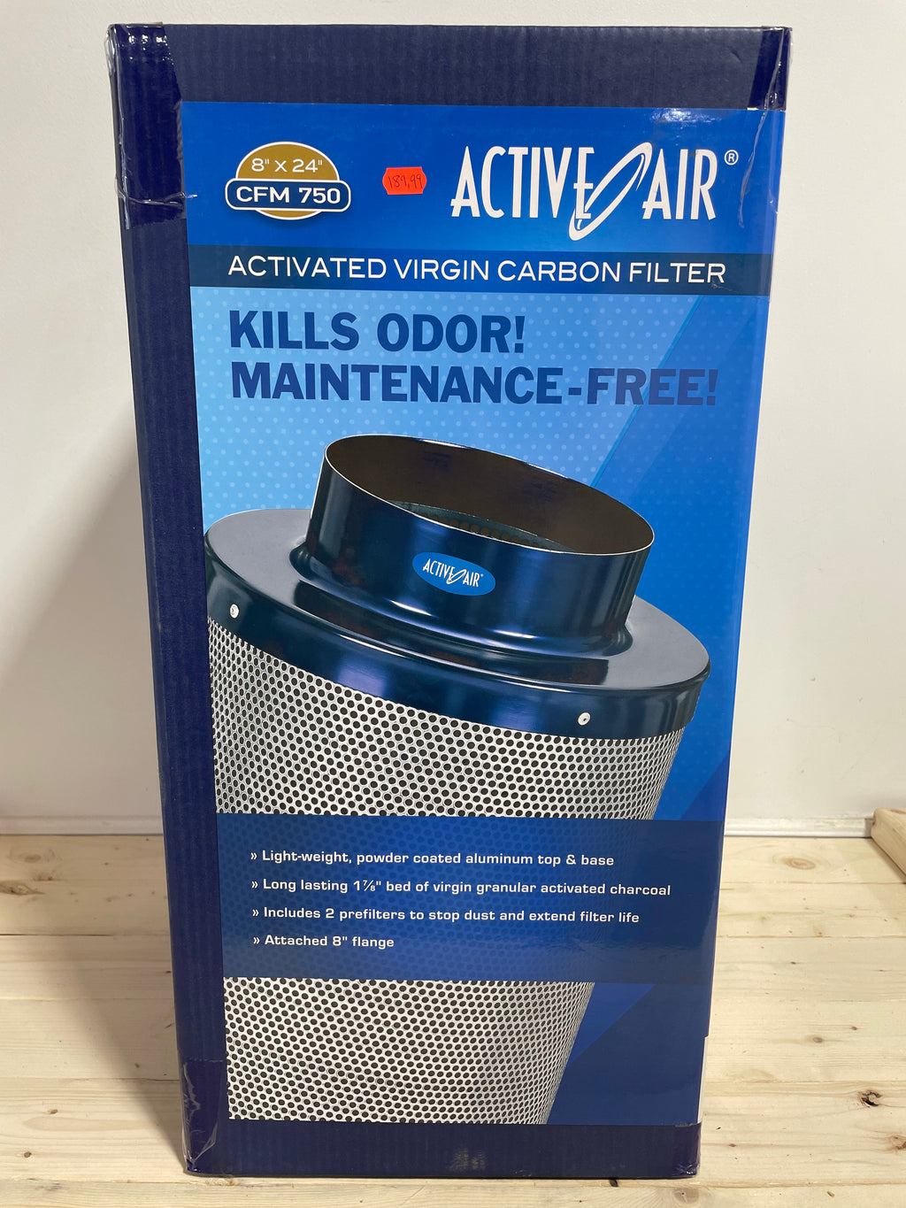 Active Air Extracteur d'air 8'' 720 CFM
