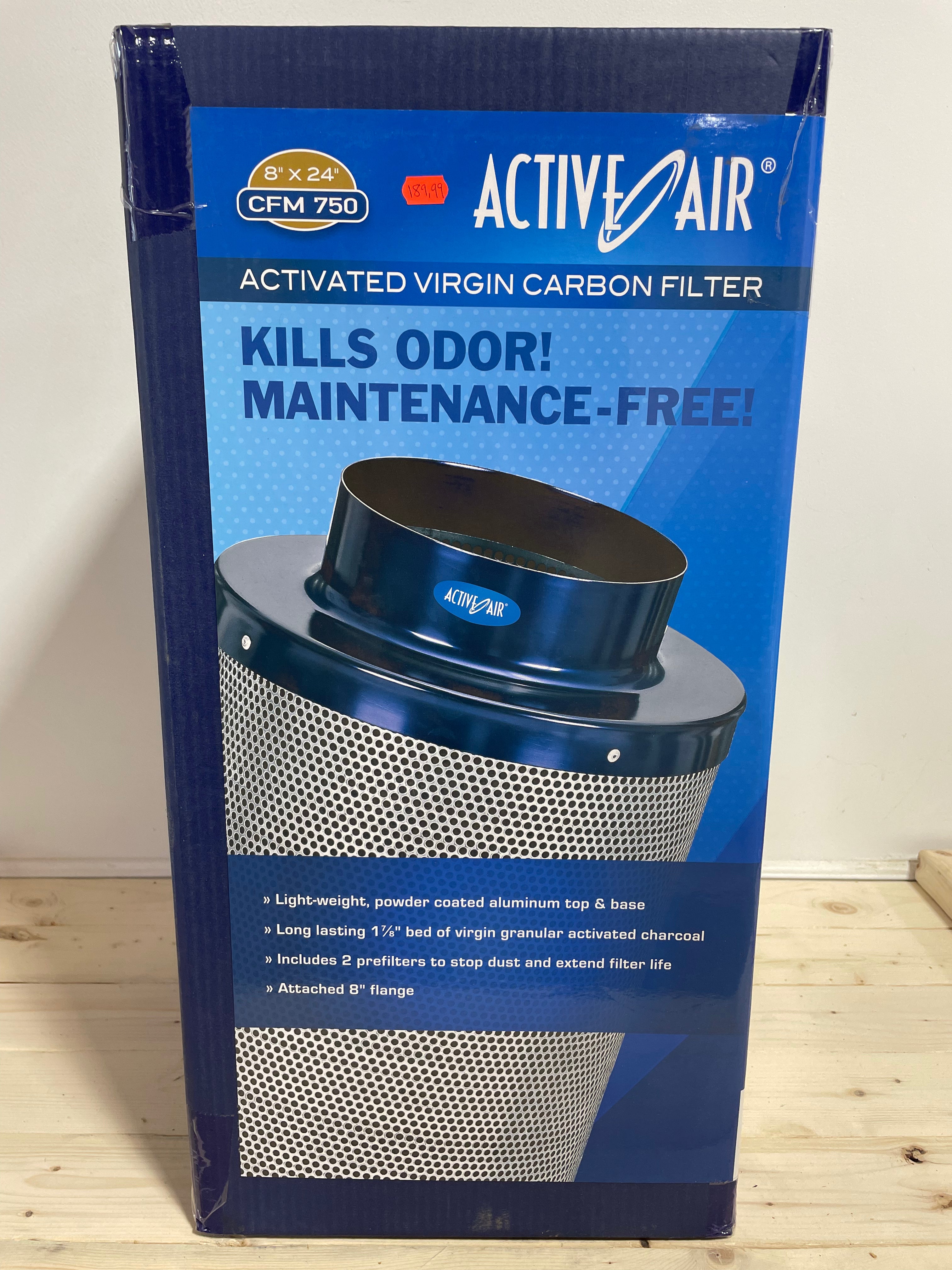 Active Air Extracteur d'air 8'' 720 CFM