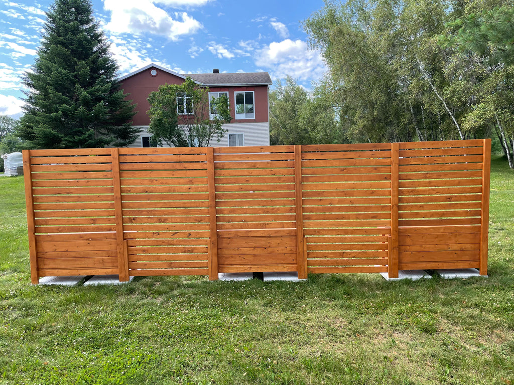 Clôture Rustique en Bac à jardin 20 pieds/ 240’’