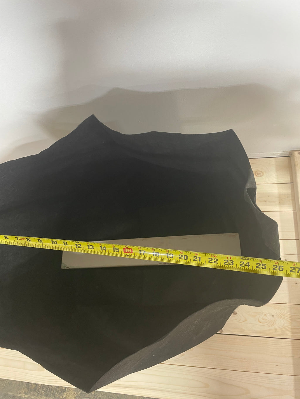 Pot en tissu recyclé 35 gallons / 127 Litres - Noir