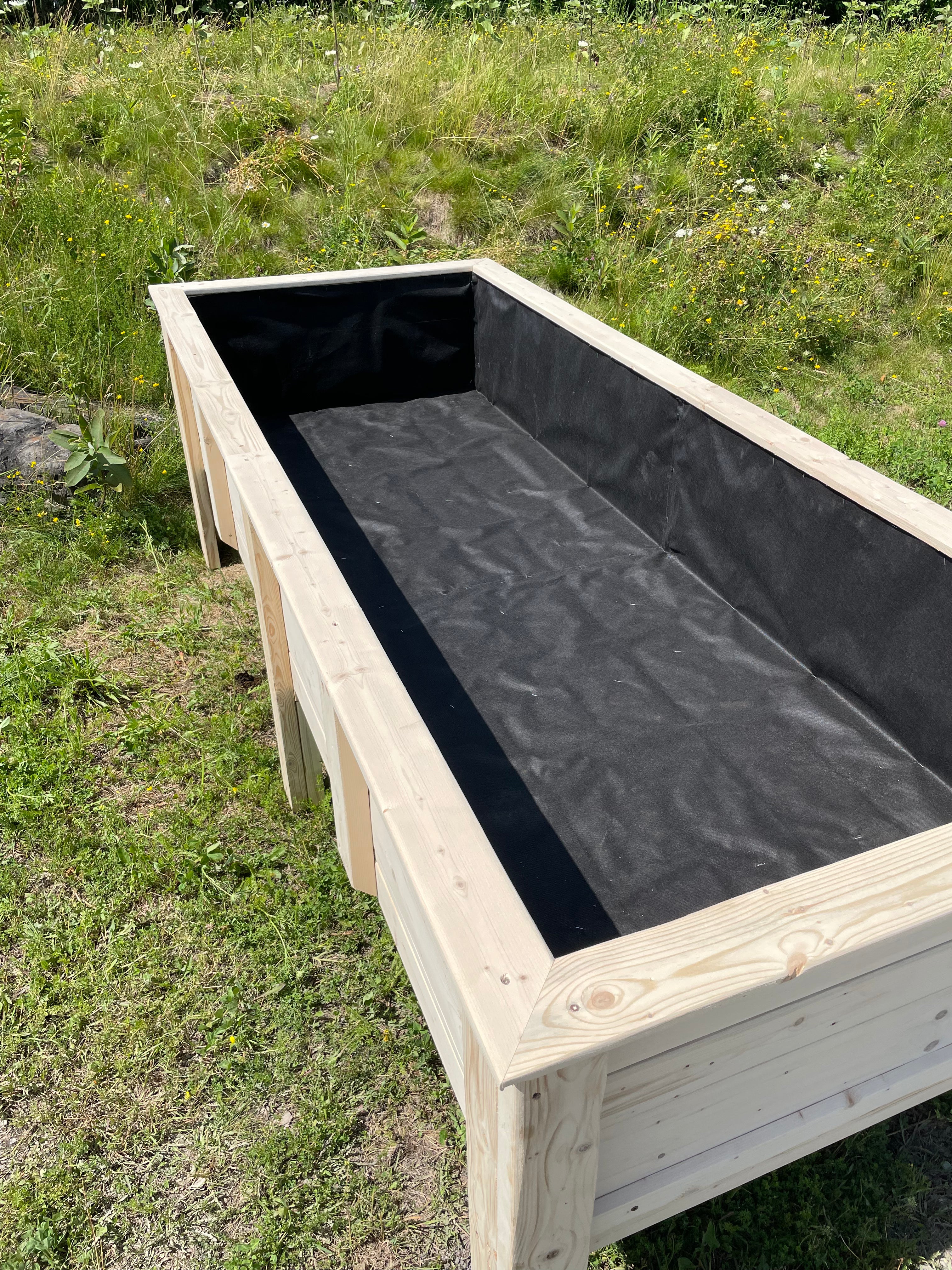 Bac à jardin collection rustique (très grand large)