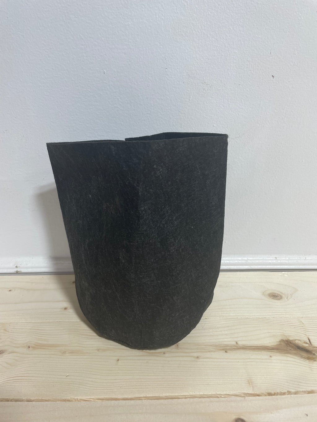 Pot en tissu recyclé 1 gallons / 3.8 Litres - Noir