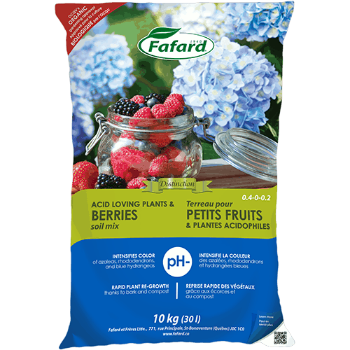 Terreau pour PETITS FRUITS & PLANTES ACIDOPHILES