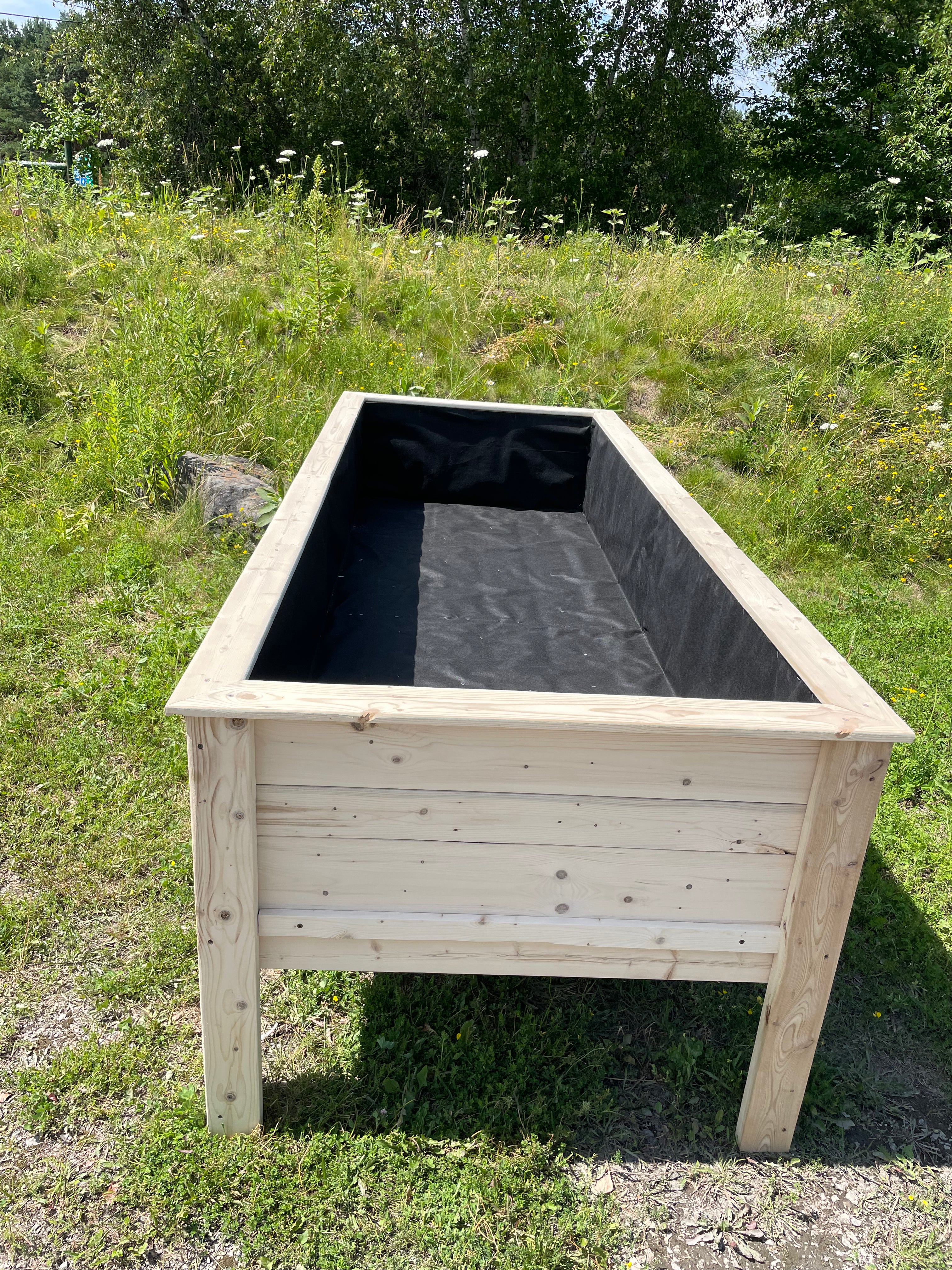 Bac à jardin collection rustique (très grand large)