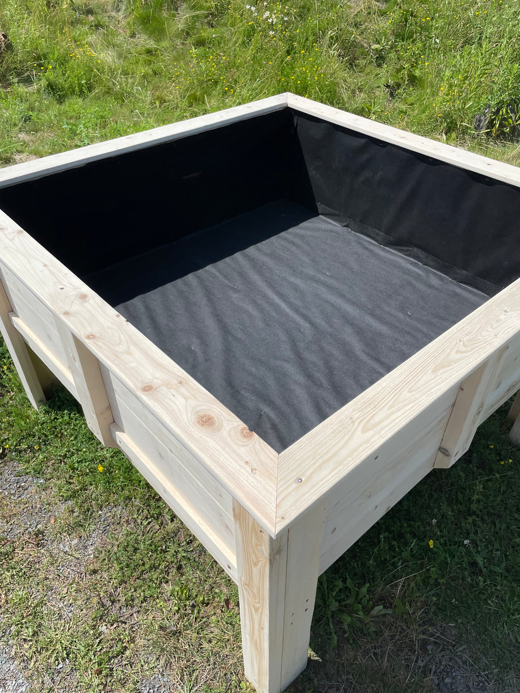 Bac à jardin collection rustique (standard carré)
