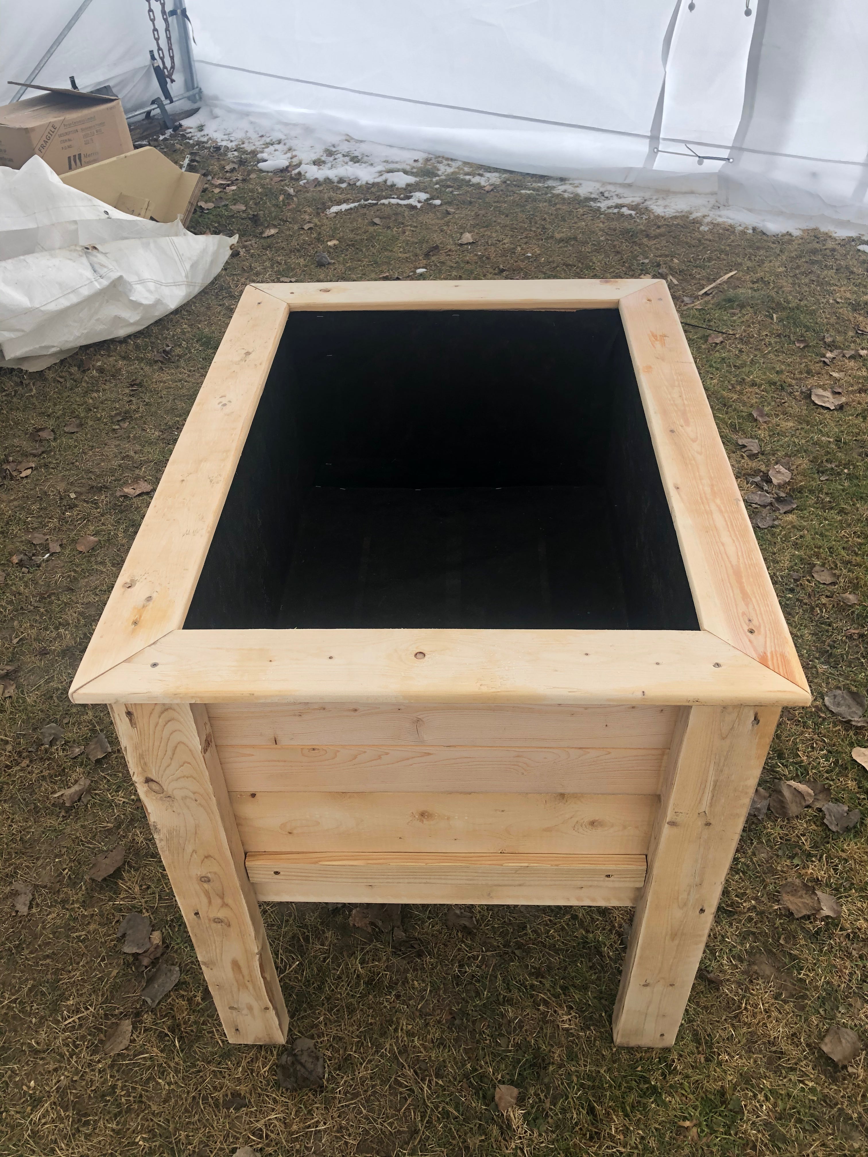 Bac à jardin collection rustique (petit)