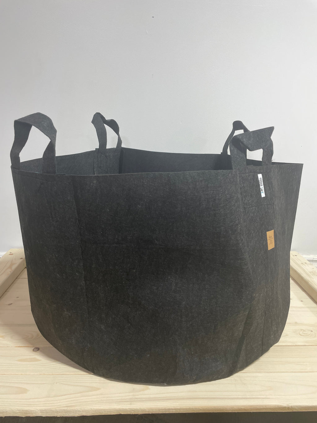 Pot en tissu recyclé 45 gallons / 170 Litres- Noir