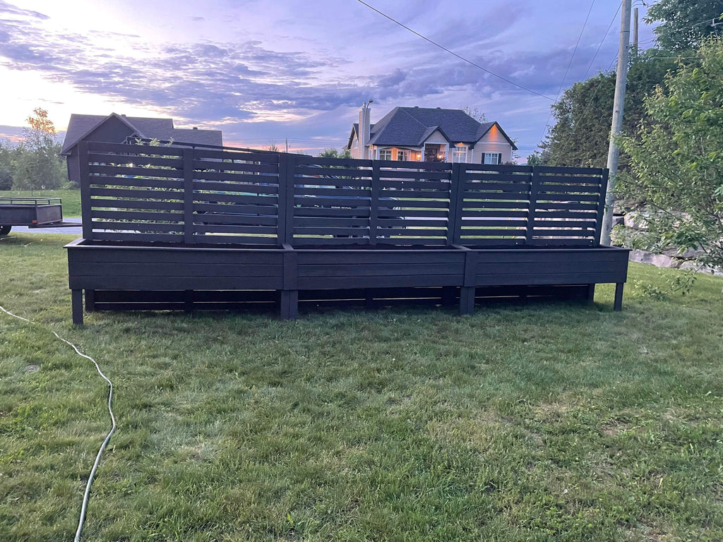 Clôture à jardin collection bloc 21 pieds/ 252’’