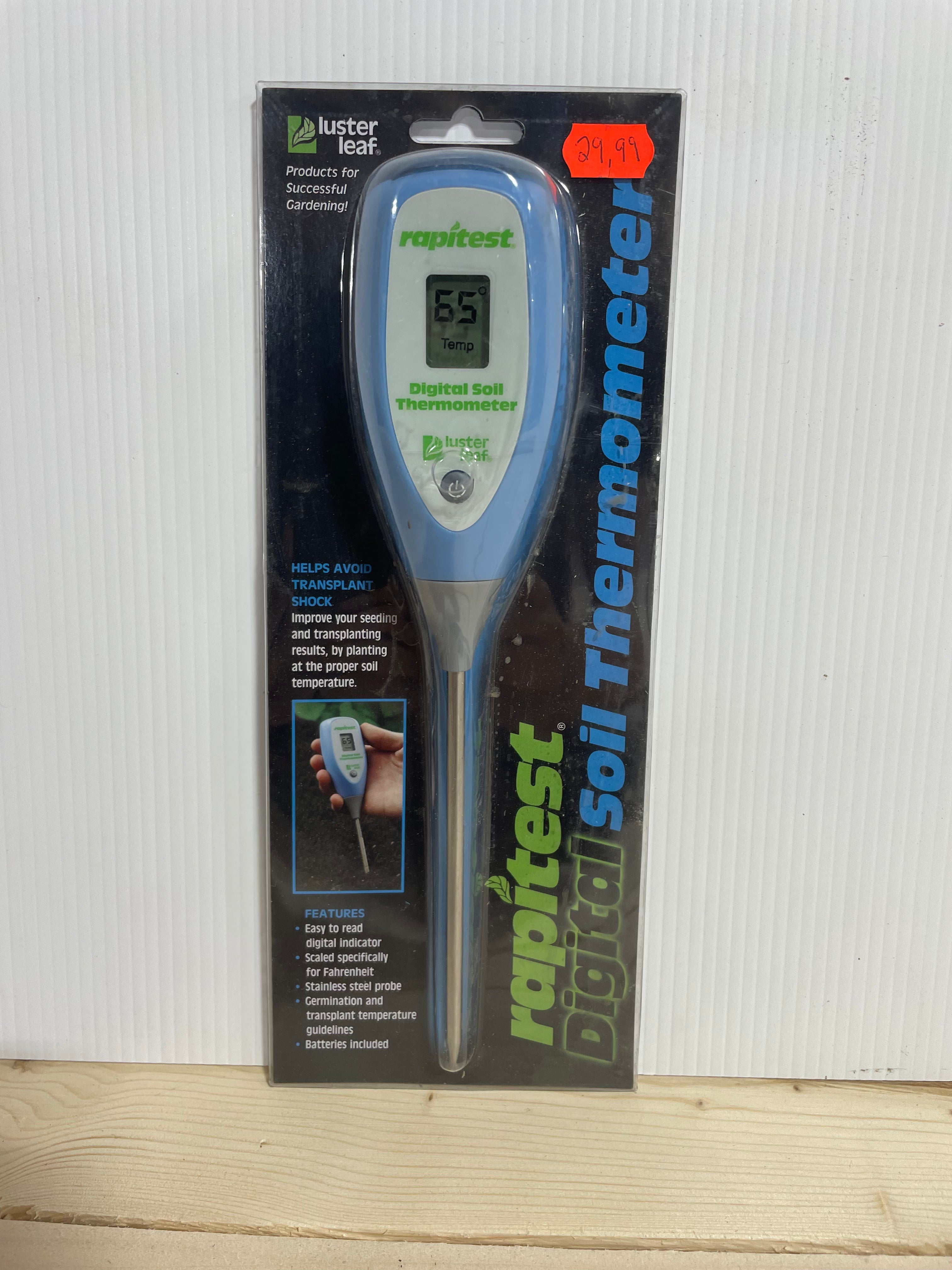 Thermomètre digital soil rapitest