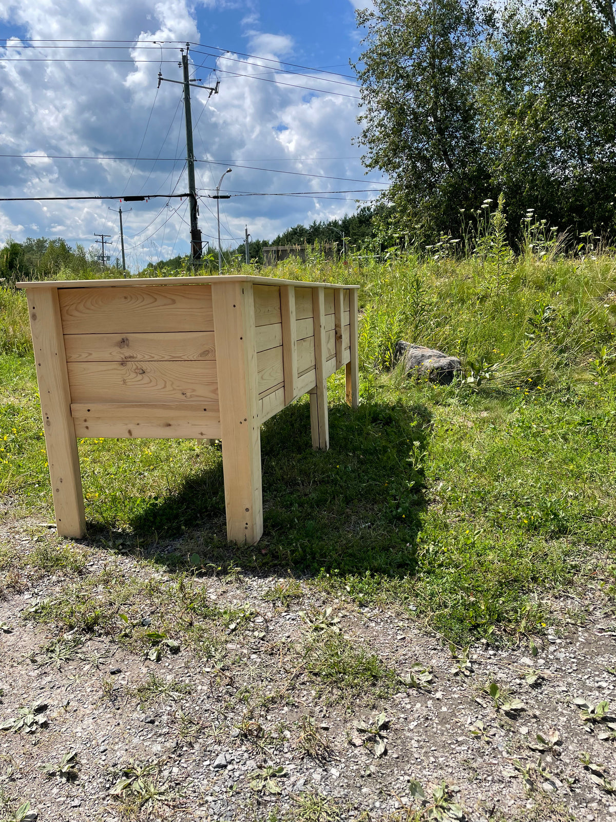 Bac à jardin collection rustique (très grand)