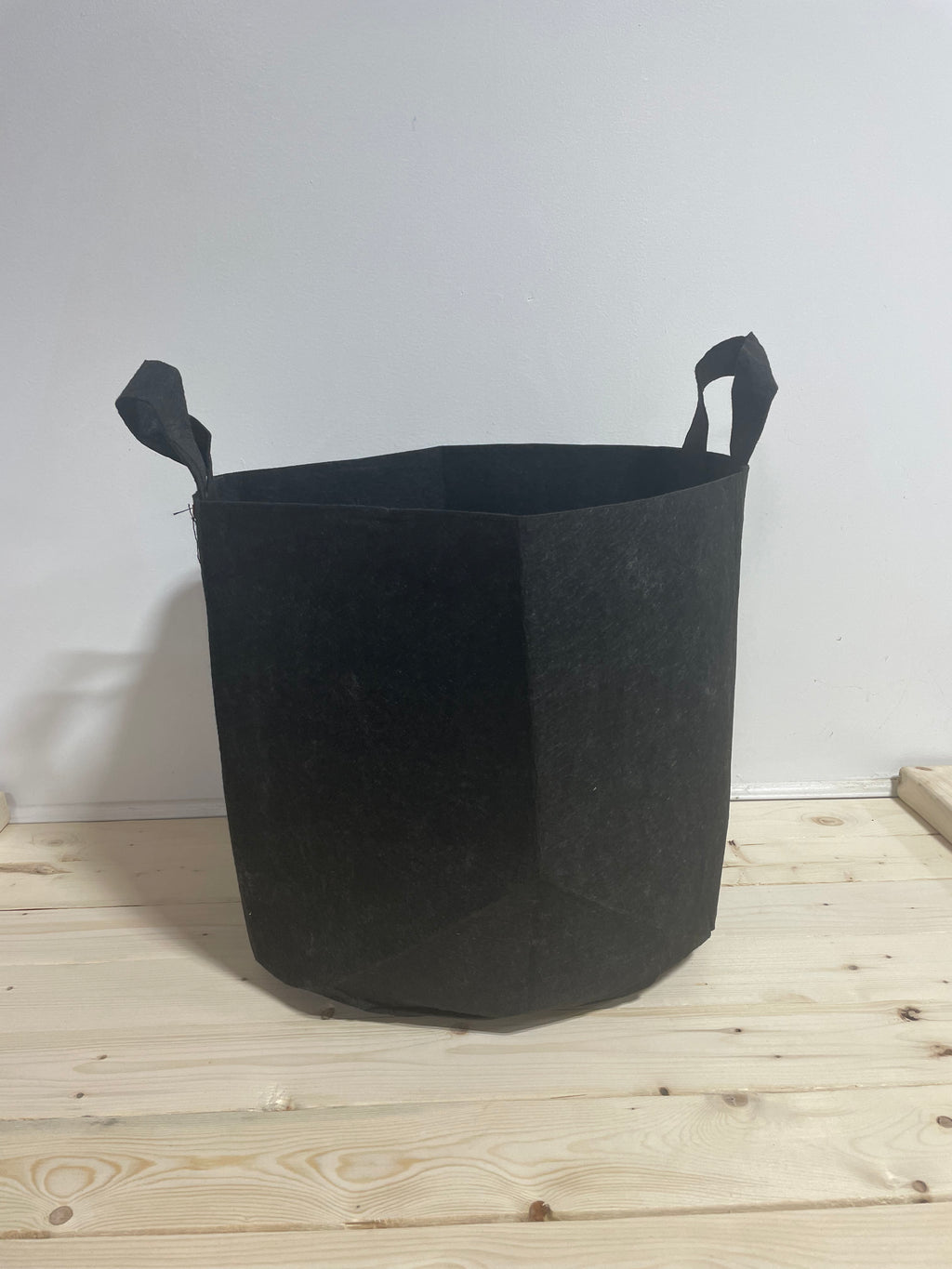 Pot en tissu recyclé 15 gallons / 56 Litres - Noir