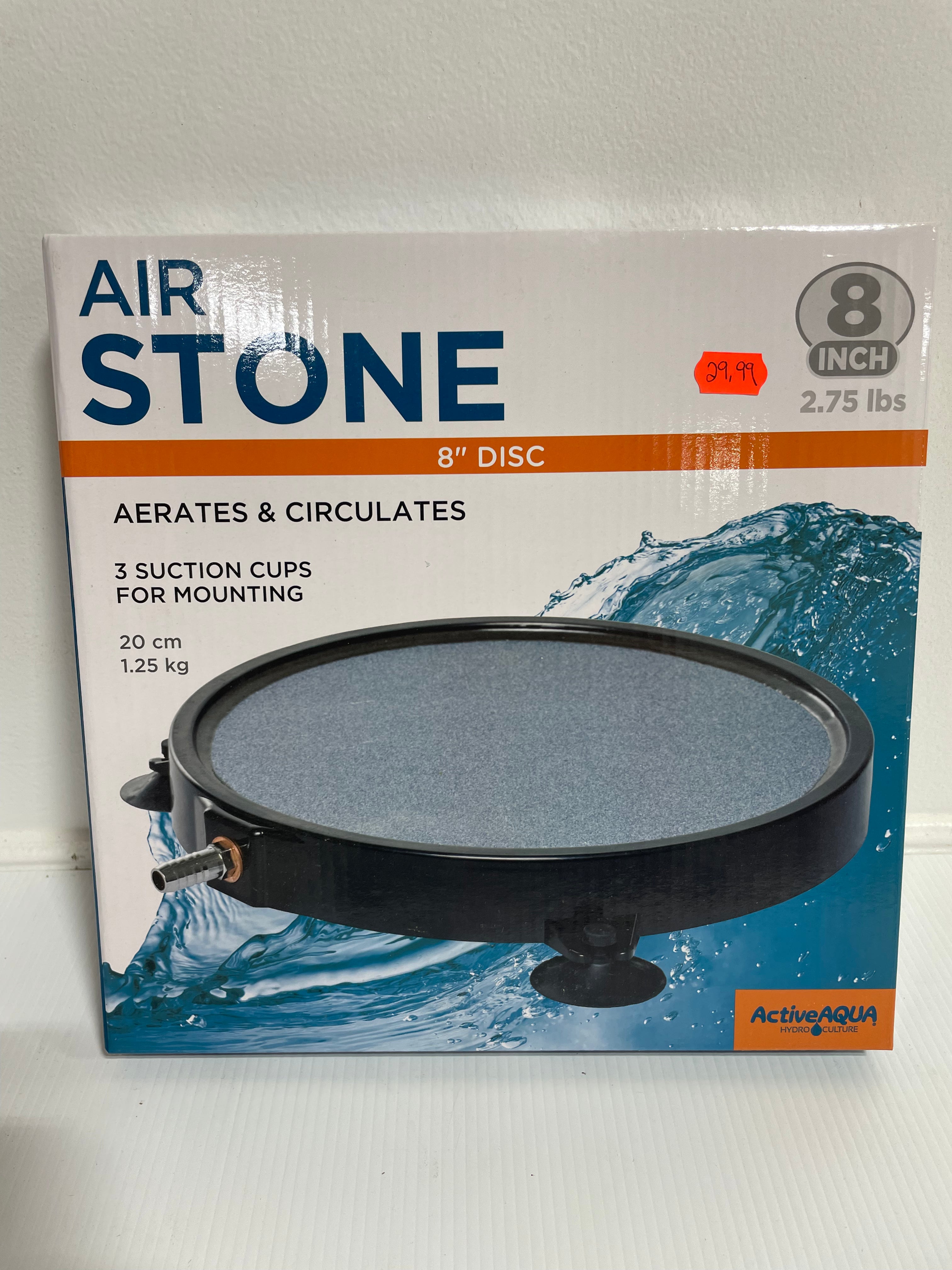 Pierre d’oxygénation Air stone 8’’ active aqua