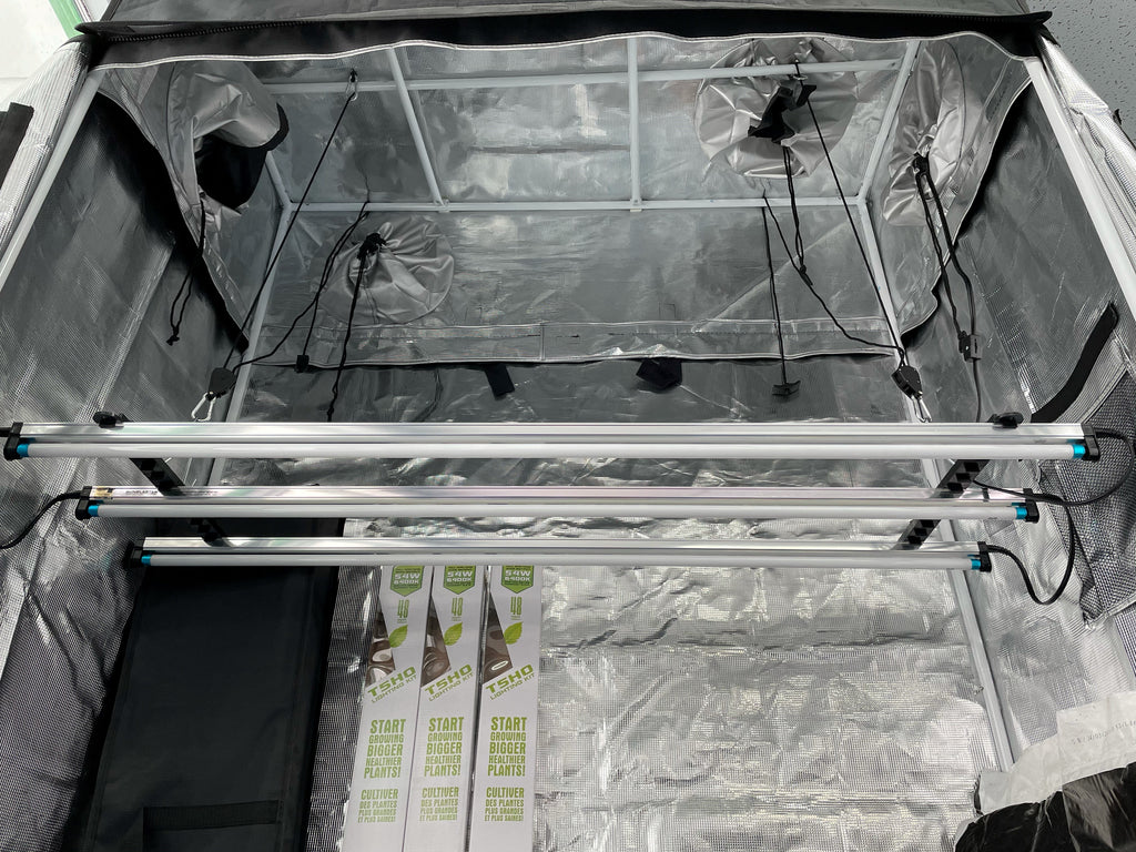 Kit tente de culture complet 2' x 4' x 6,7' semis et démarrage