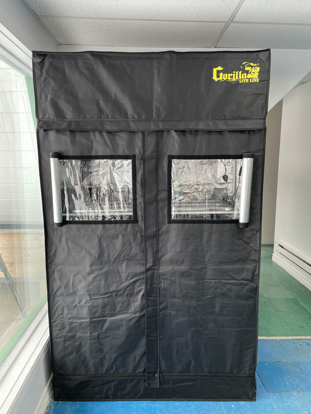 Kit tente de culture complet 2' x 4' x 6,7' semis et démarrage